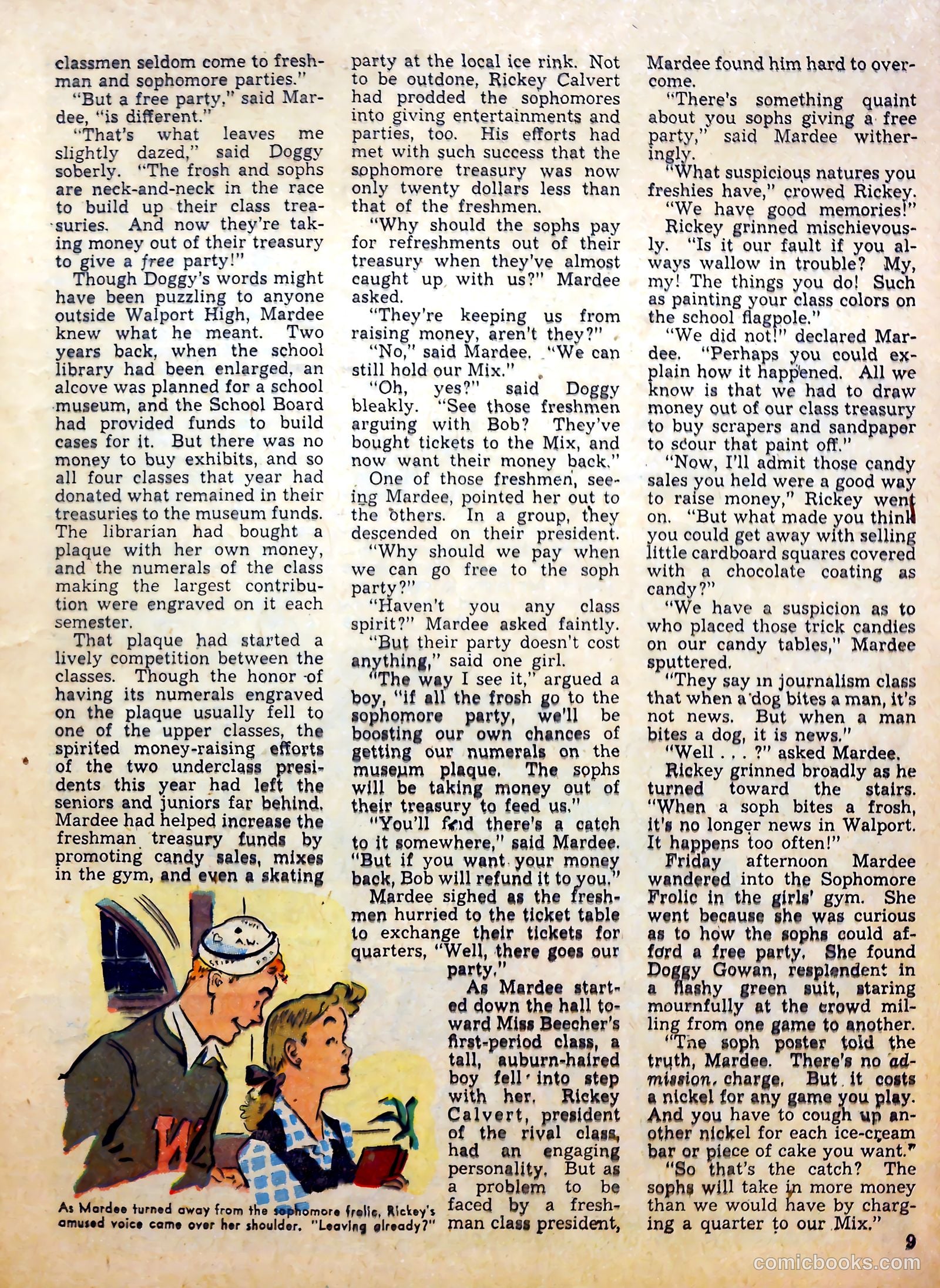 Calling All Girls #18 (1956) — page 9 of 61
