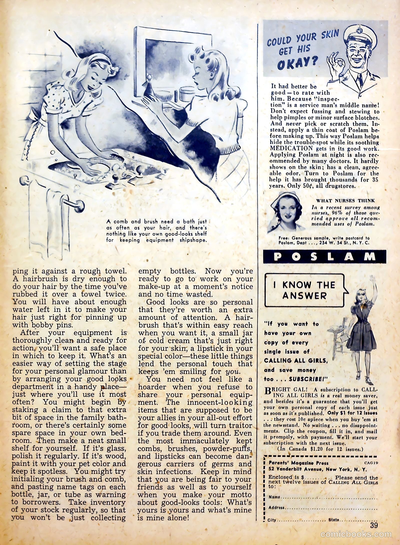 Calling All Girls #18 (1956) — page 38 of 61