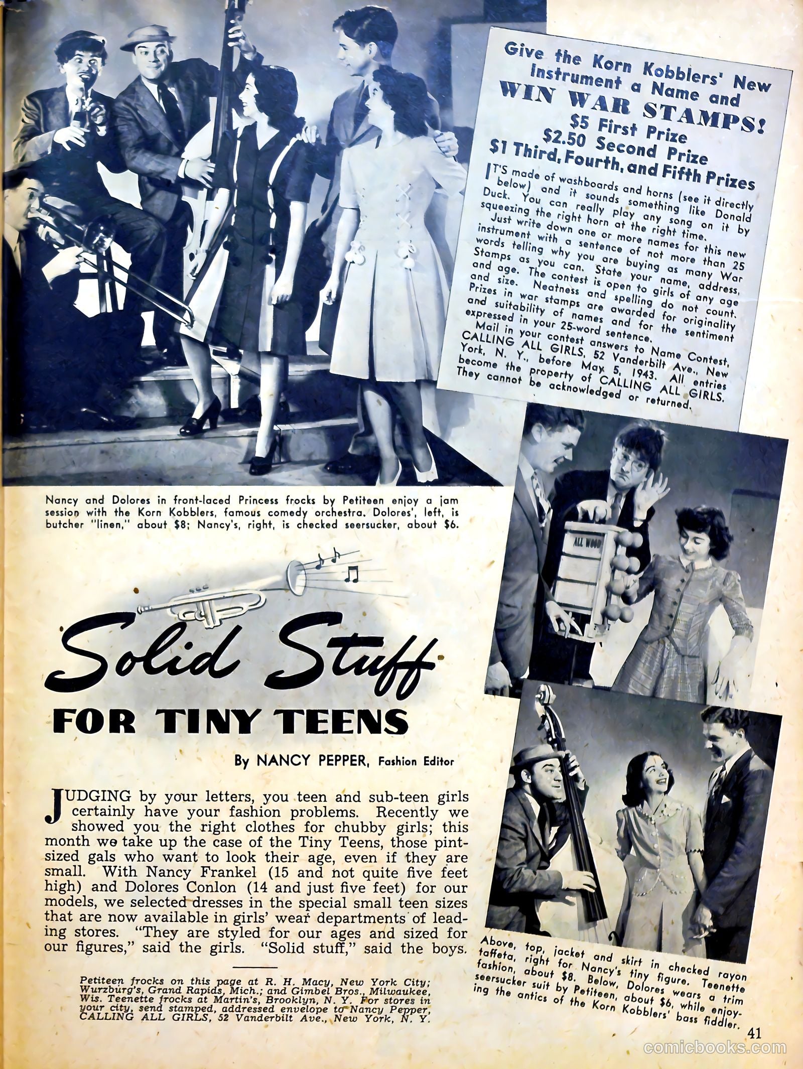 Calling All Girls #18 (1956) — page 40 of 61