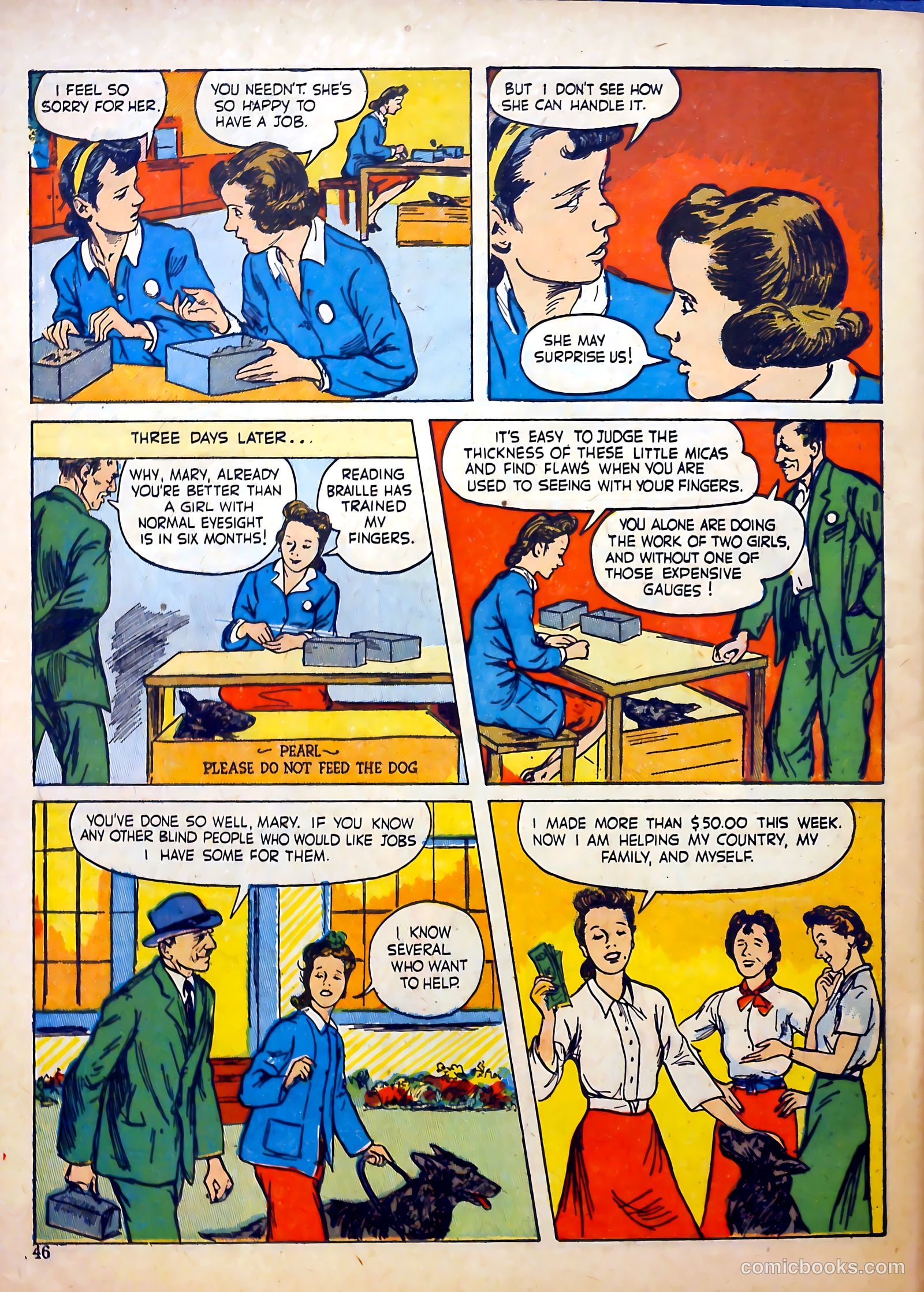 Calling All Girls #18 (1956) — page 45 of 61