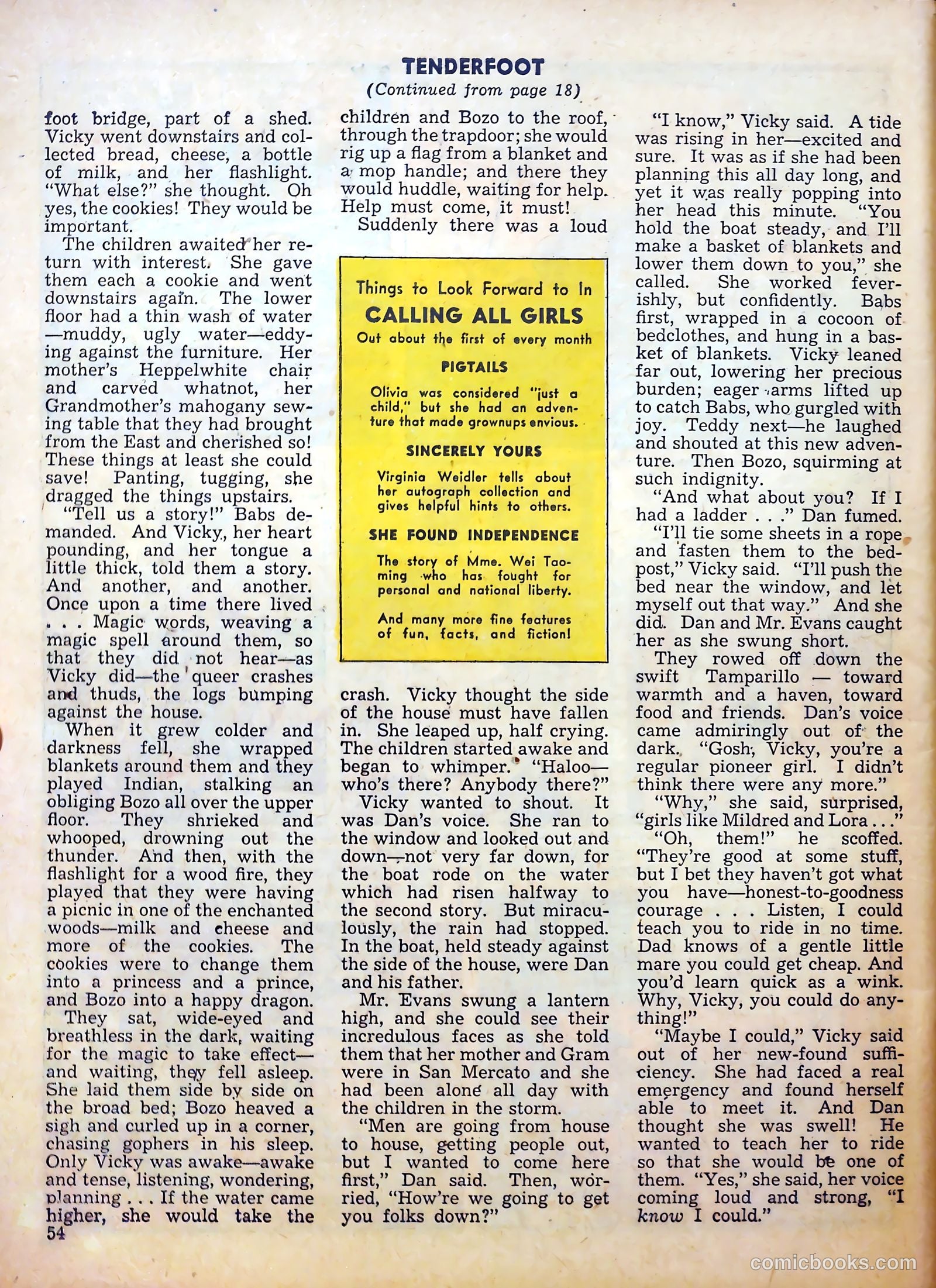 Calling All Girls #18 (1956) — page 53 of 61