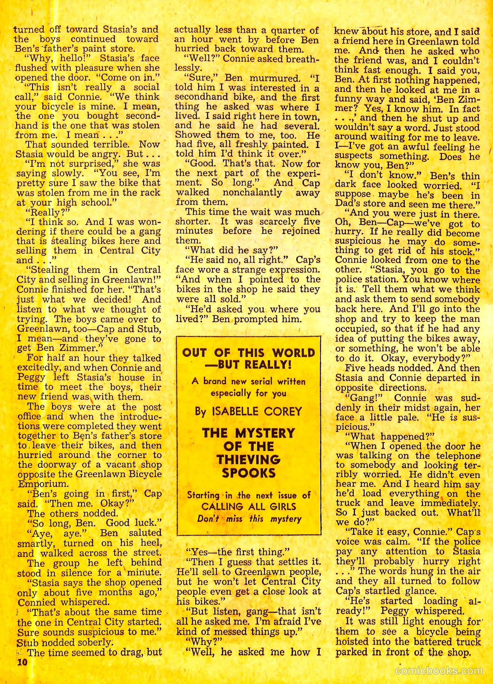 Calling All Girls #19 (1956) — page 10 of 60