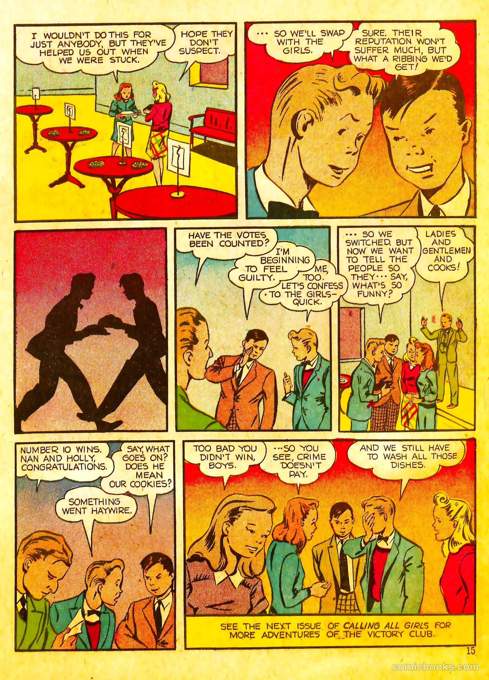 Calling All Girls #19 (1956) — page 15 of 60