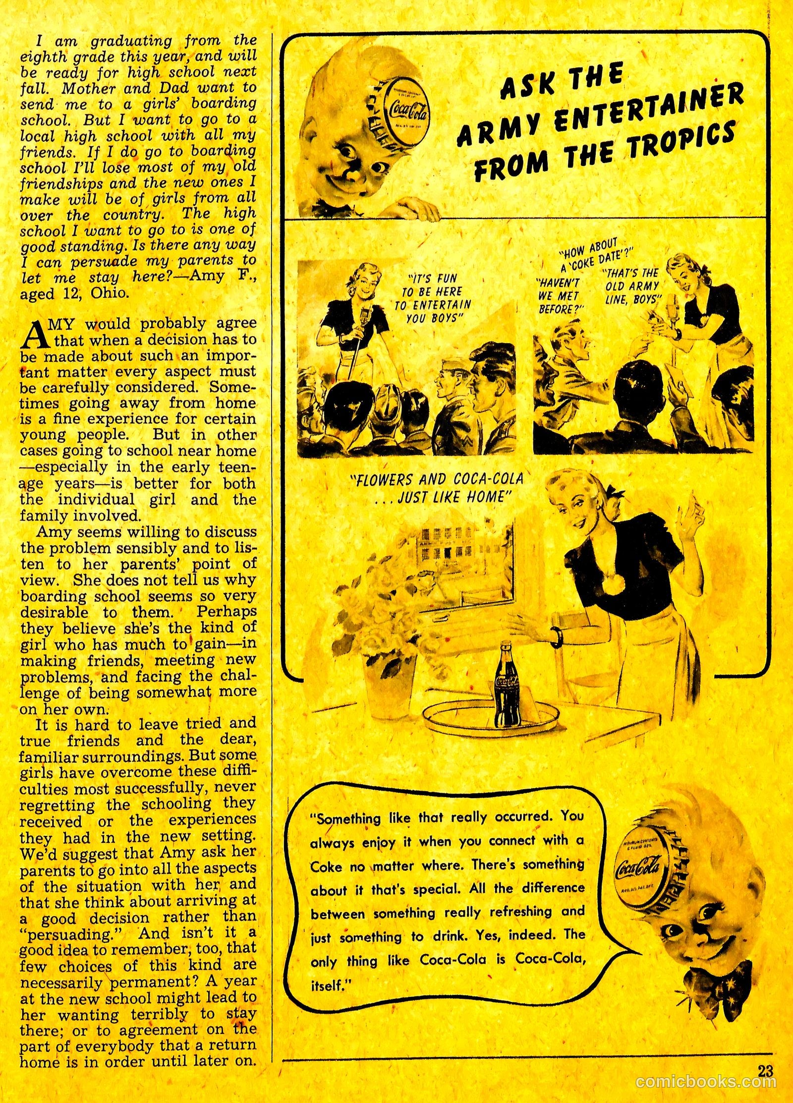 Calling All Girls #19 (1956) — page 23 of 60