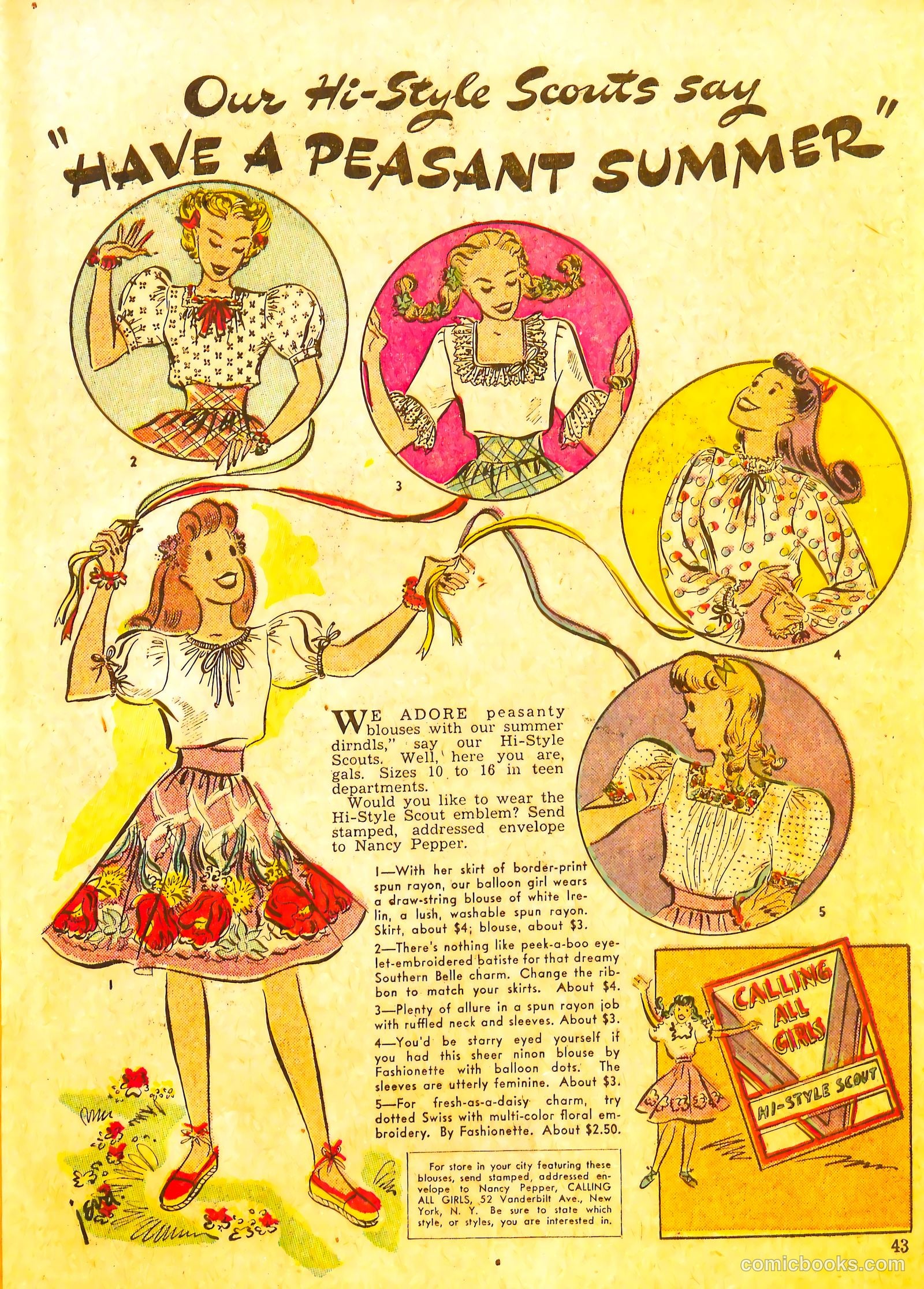 Calling All Girls #19 (1956) — page 43 of 60