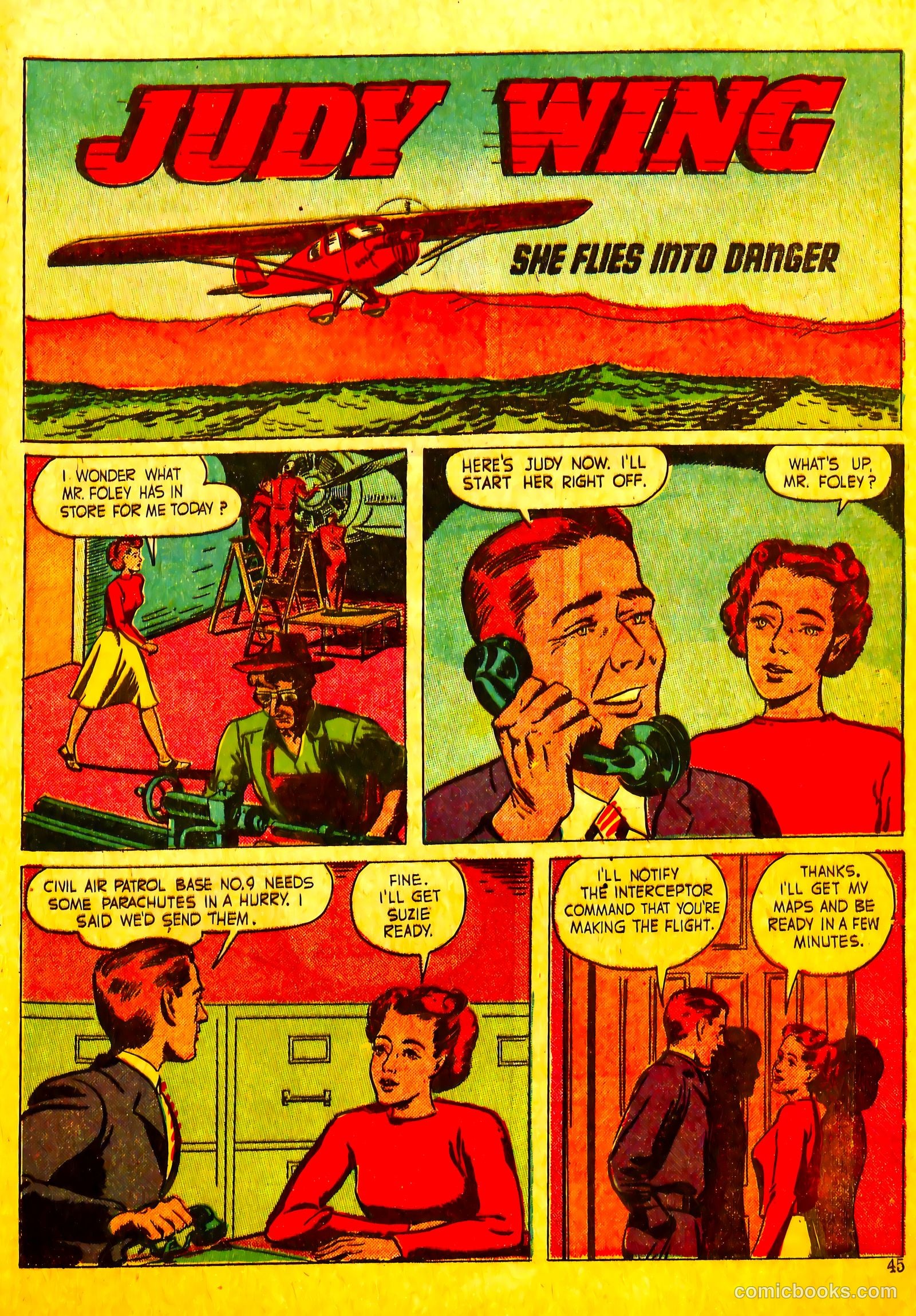 Calling All Girls #19 (1956) — page 45 of 60