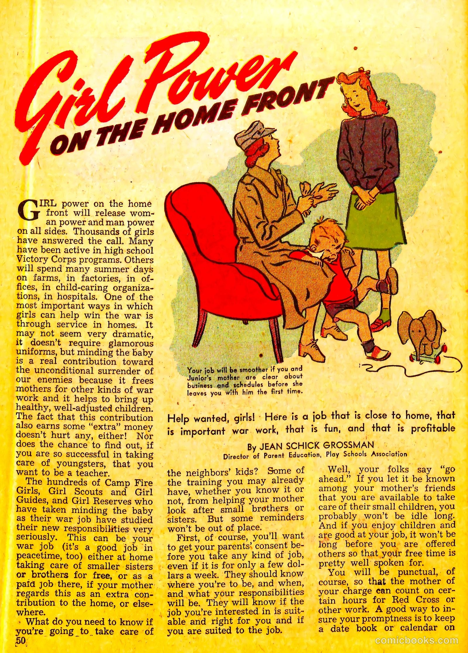 Calling All Girls #19 (1956) — page 50 of 60