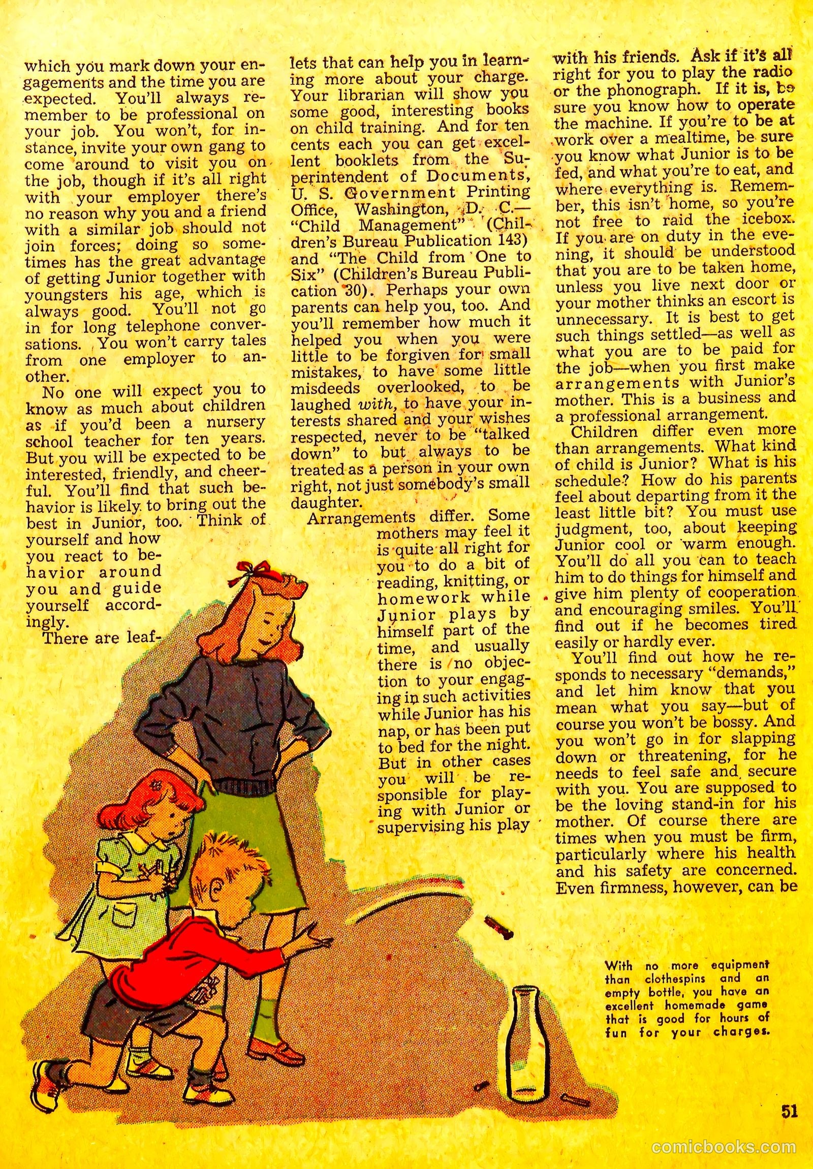 Calling All Girls #19 (1956) — page 51 of 60