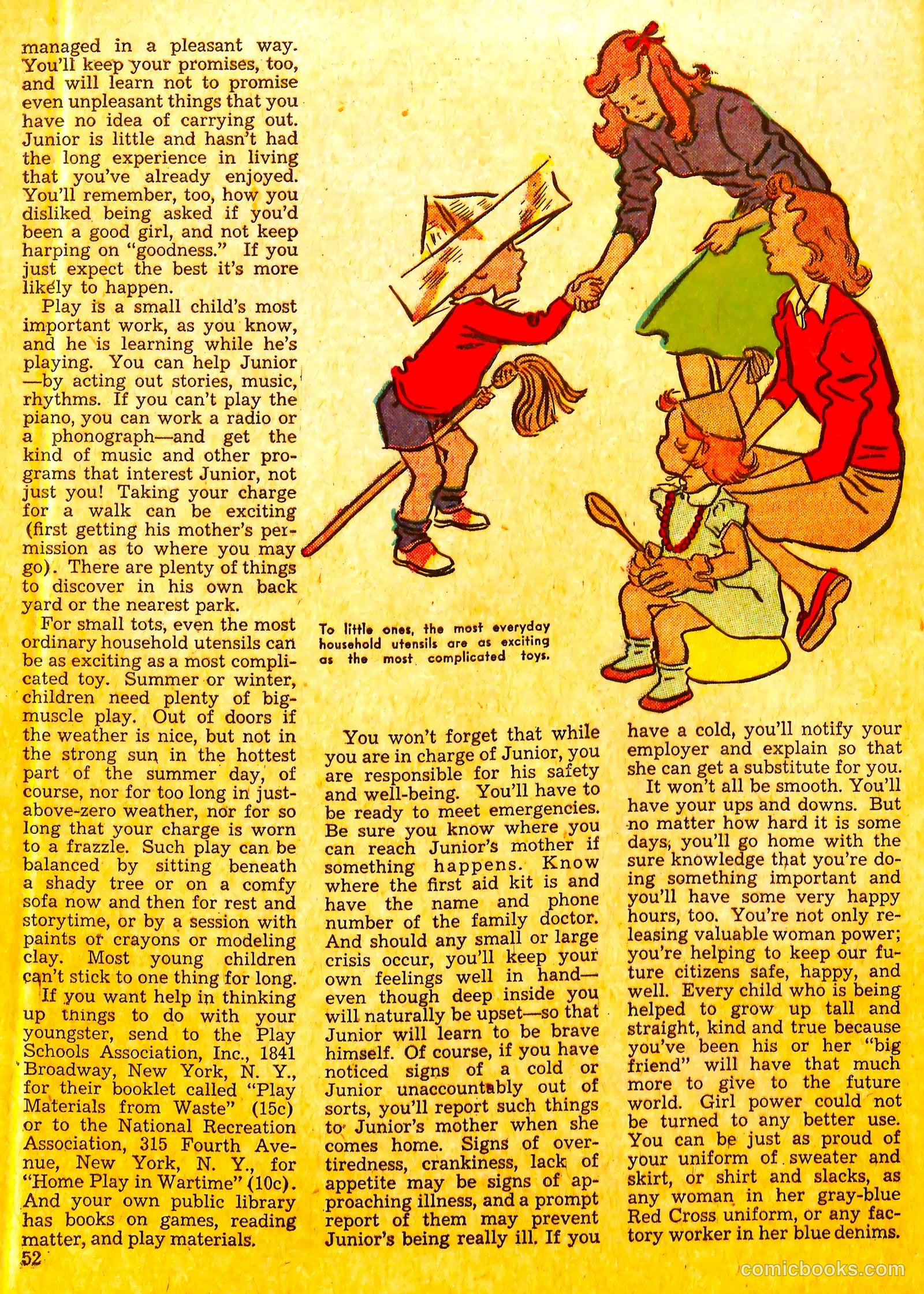 Calling All Girls #19 (1956) — page 52 of 60