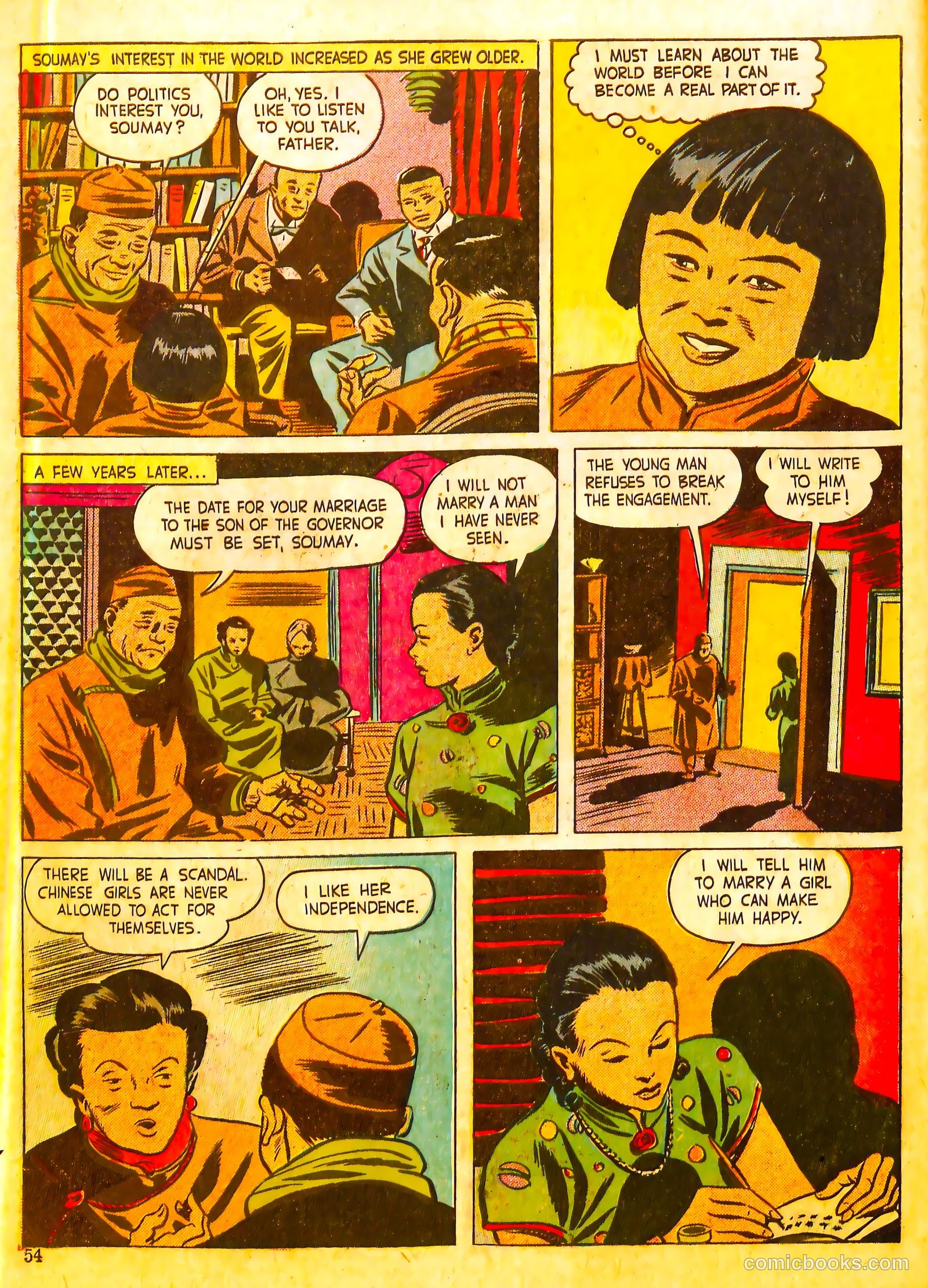 Calling All Girls #19 (1956) — page 54 of 60