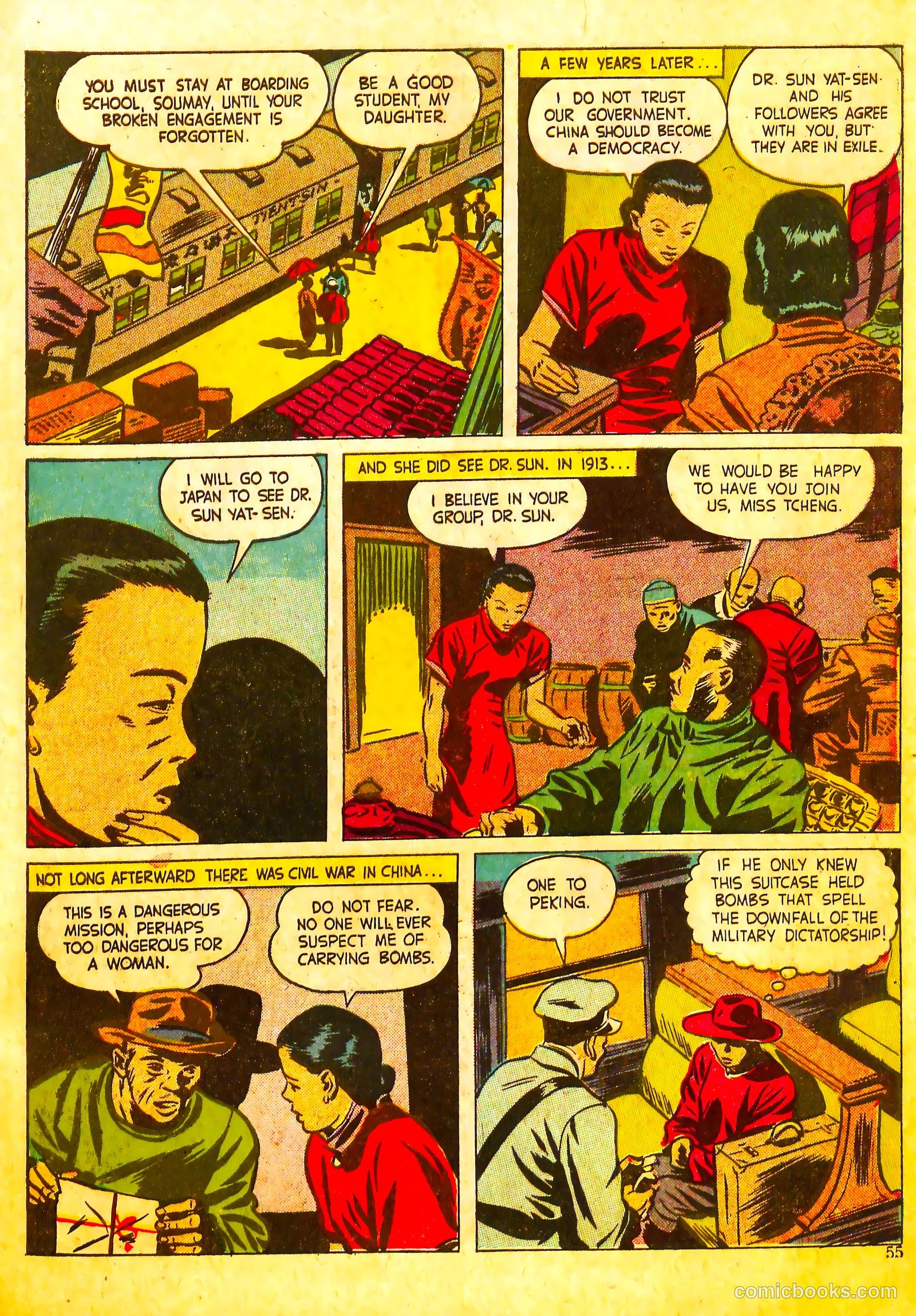 Calling All Girls #19 (1956) — page 55 of 60