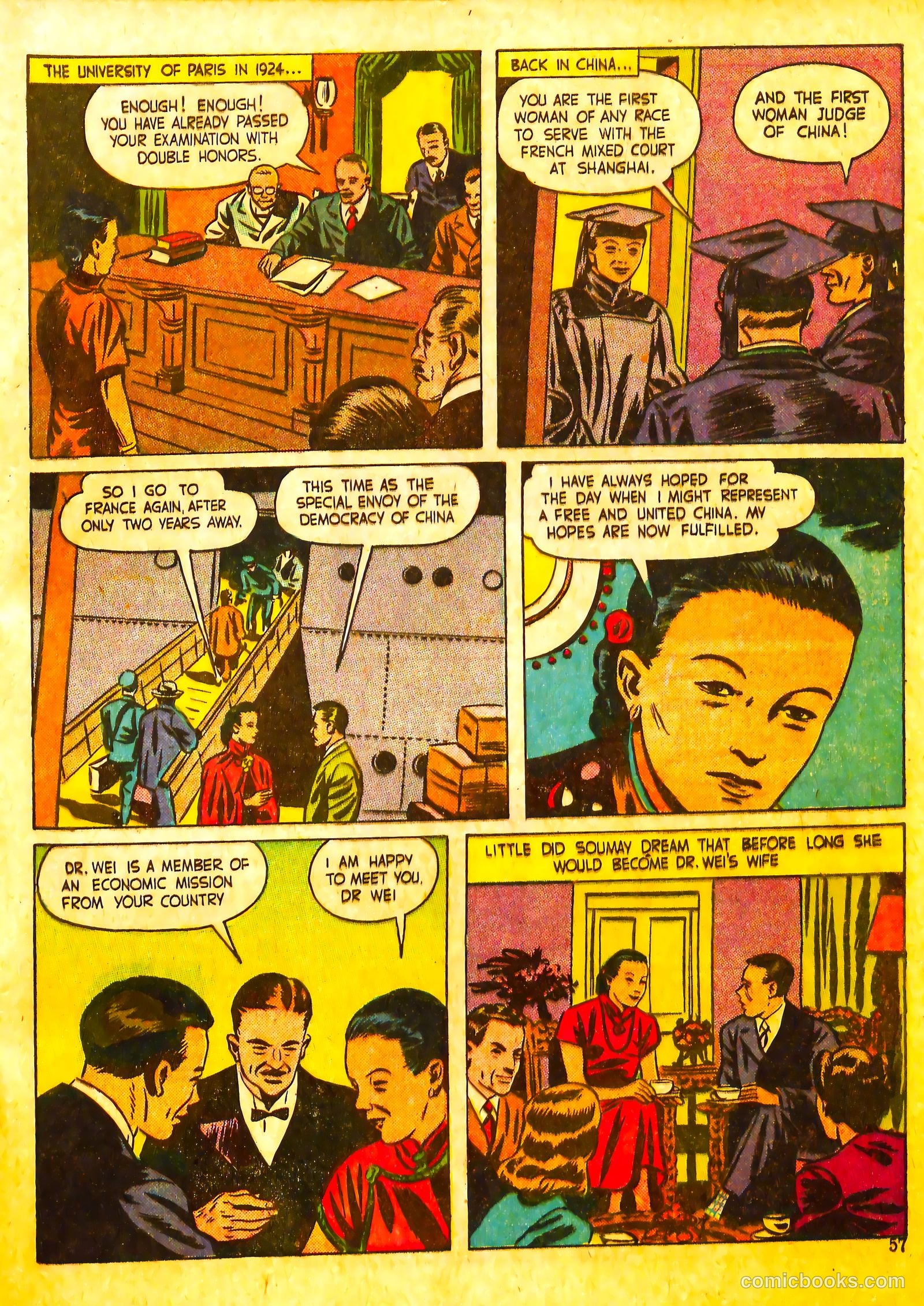 Calling All Girls #19 (1956) — page 57 of 60