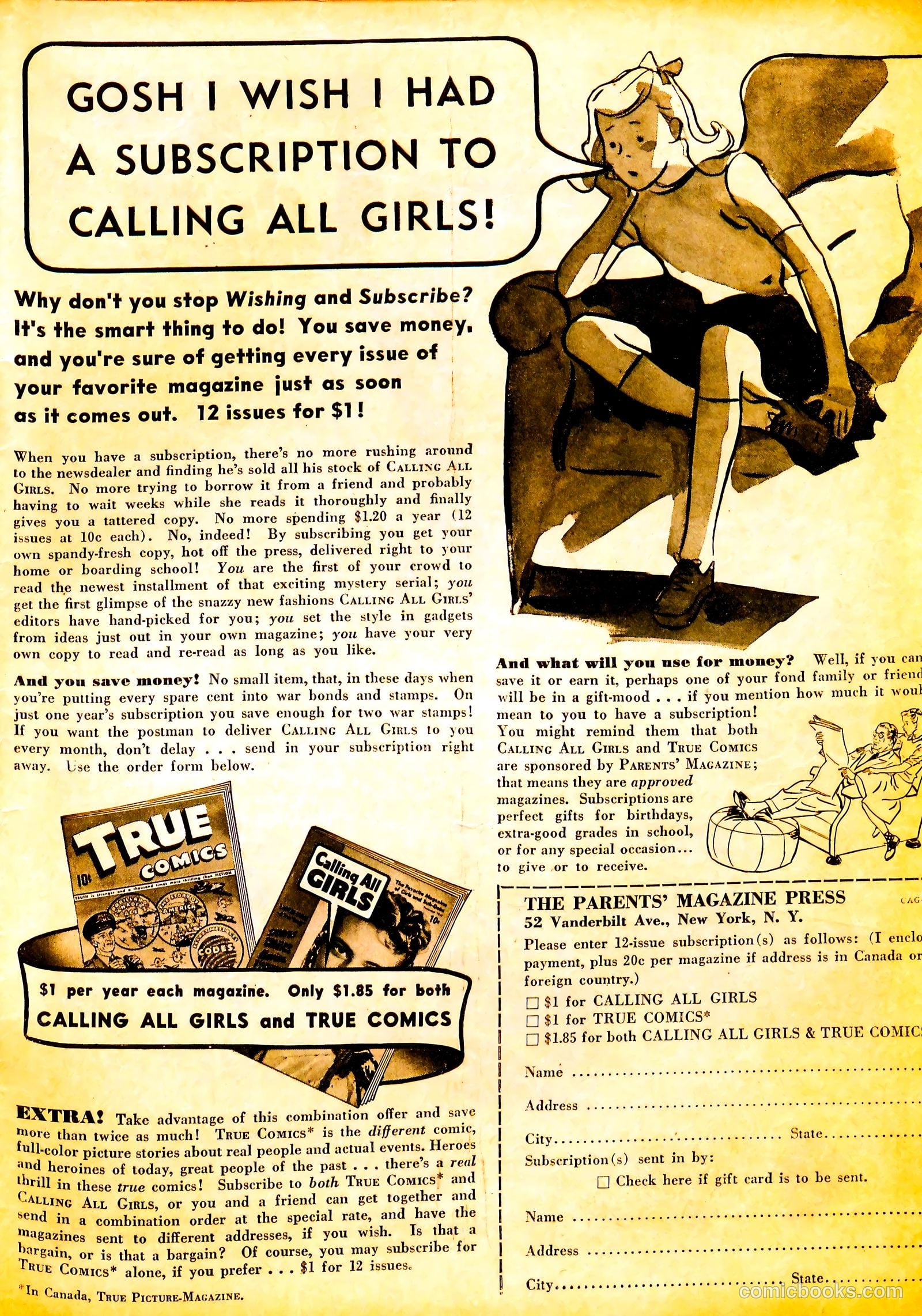 Calling All Girls #19 (1956) — page 59 of 60