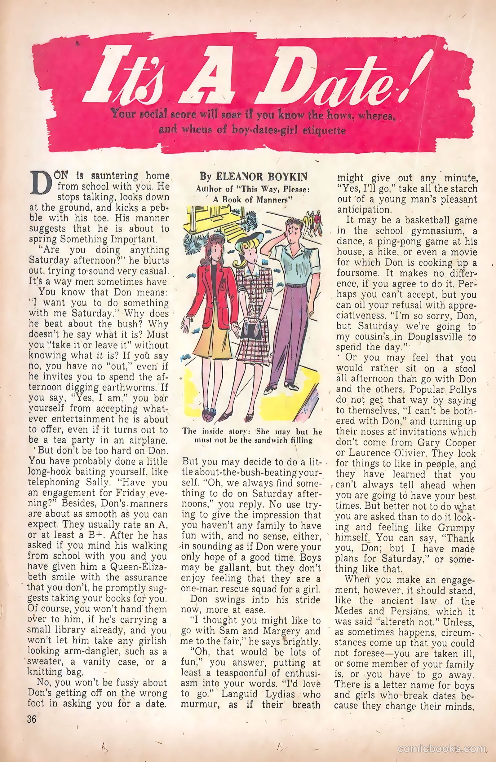 Calling All Girls #2 (1941) — page 38 of 68
