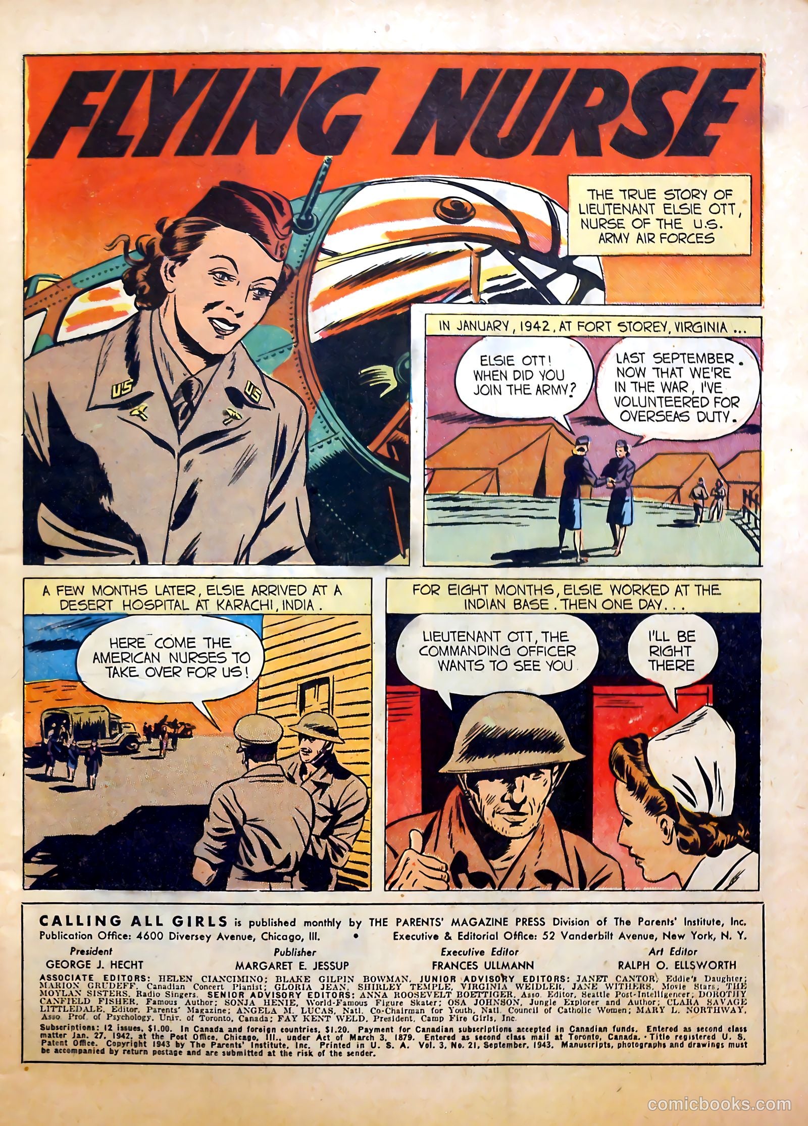 Calling All Girls #21 (1956) — page 3 of 60
