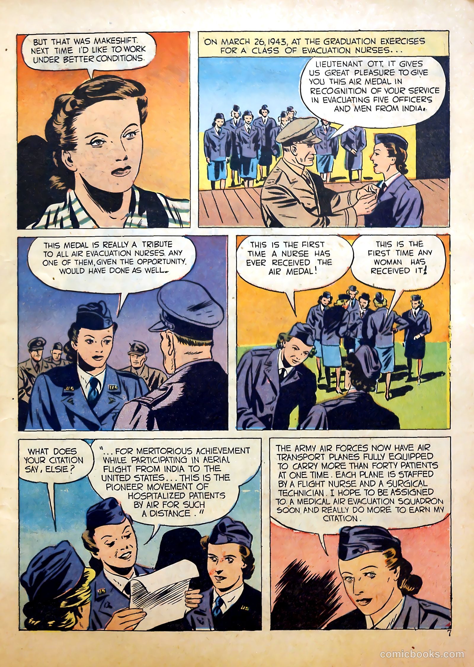 Calling All Girls #21 (1956) — page 7 of 60