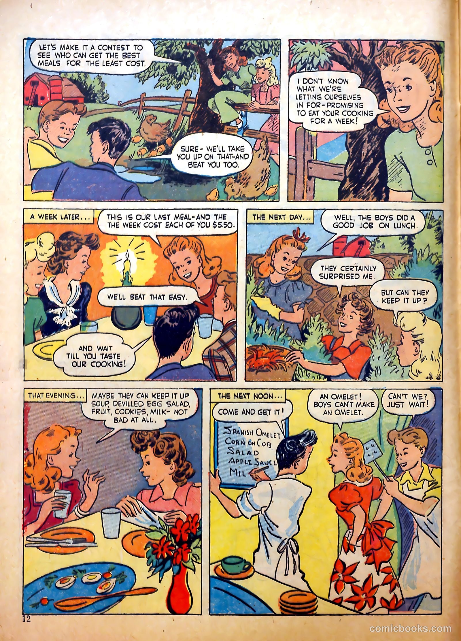 Calling All Girls #21 (1956) — page 12 of 60