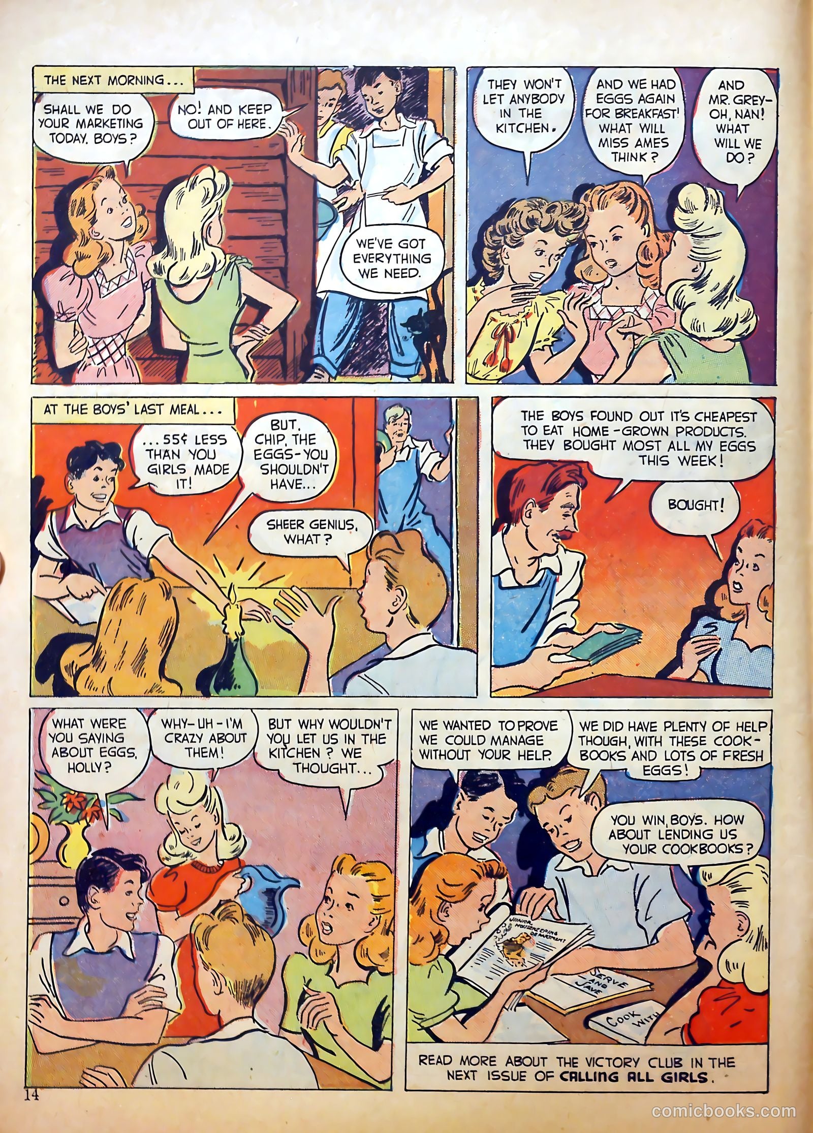 Calling All Girls #21 (1956) — page 14 of 60