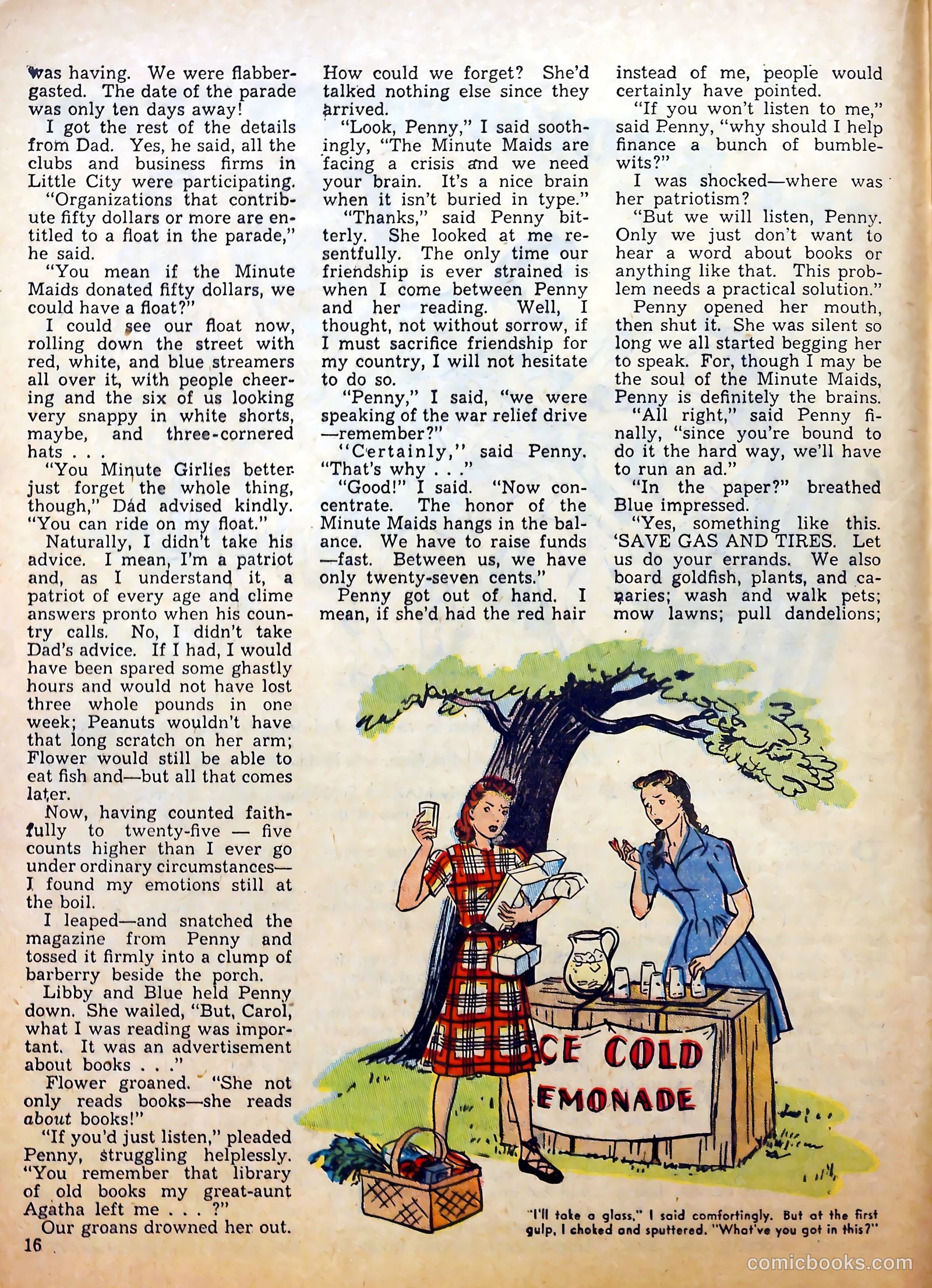 Calling All Girls #21 (1956) — page 16 of 60