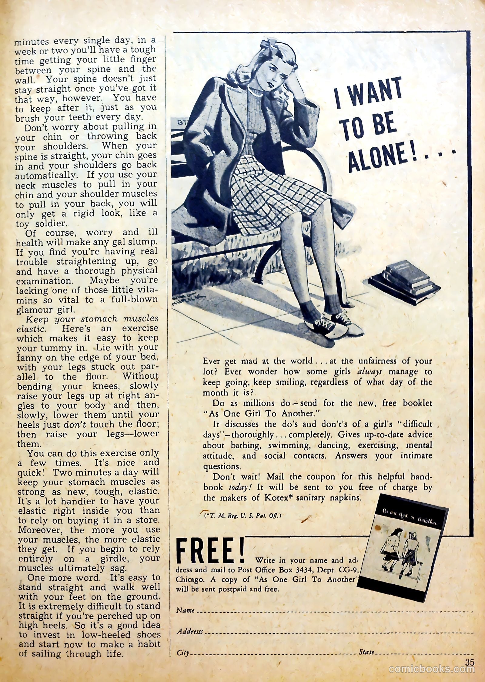 Calling All Girls #21 (1956) — page 35 of 60