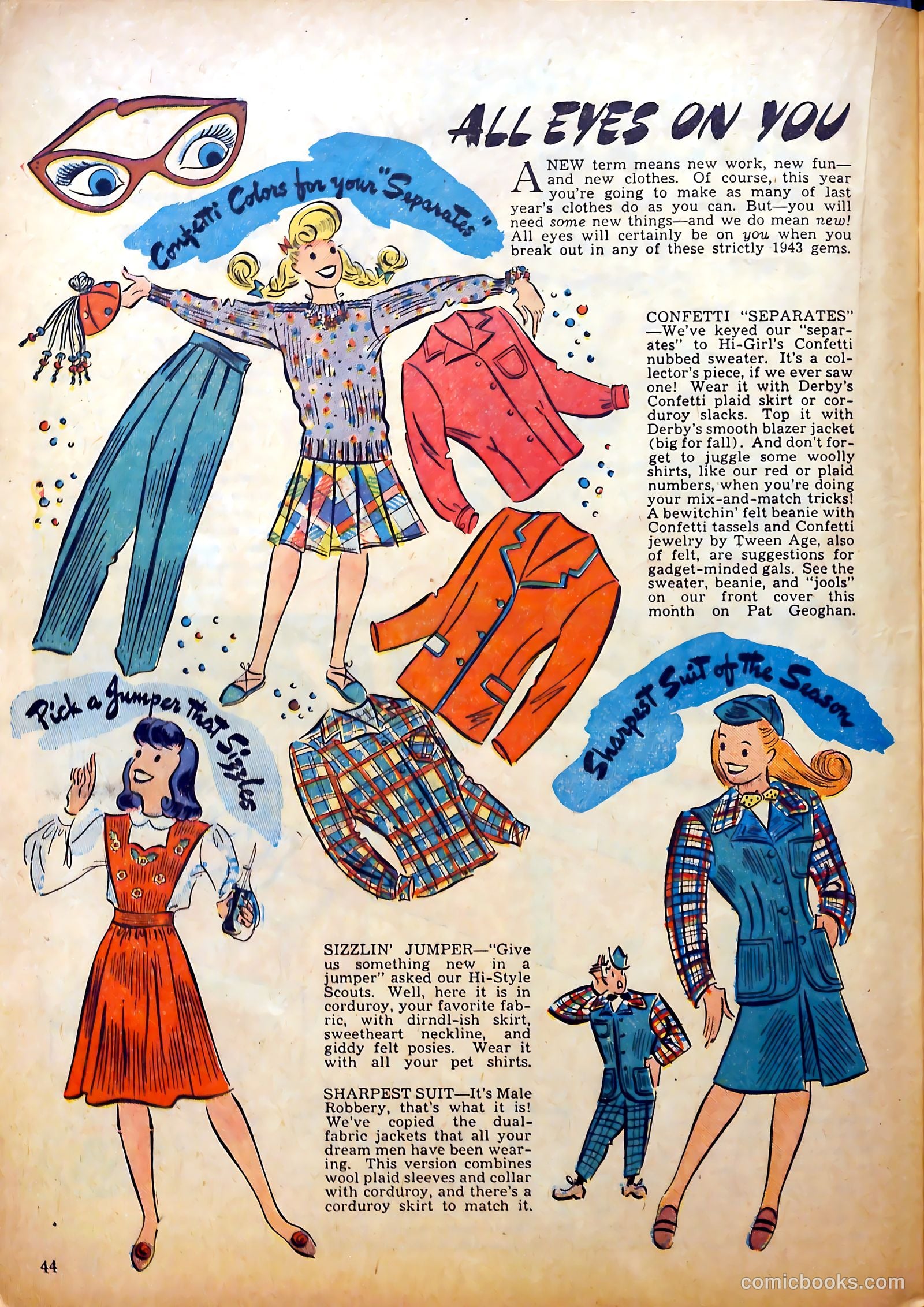 Calling All Girls #21 (1956) — page 44 of 60