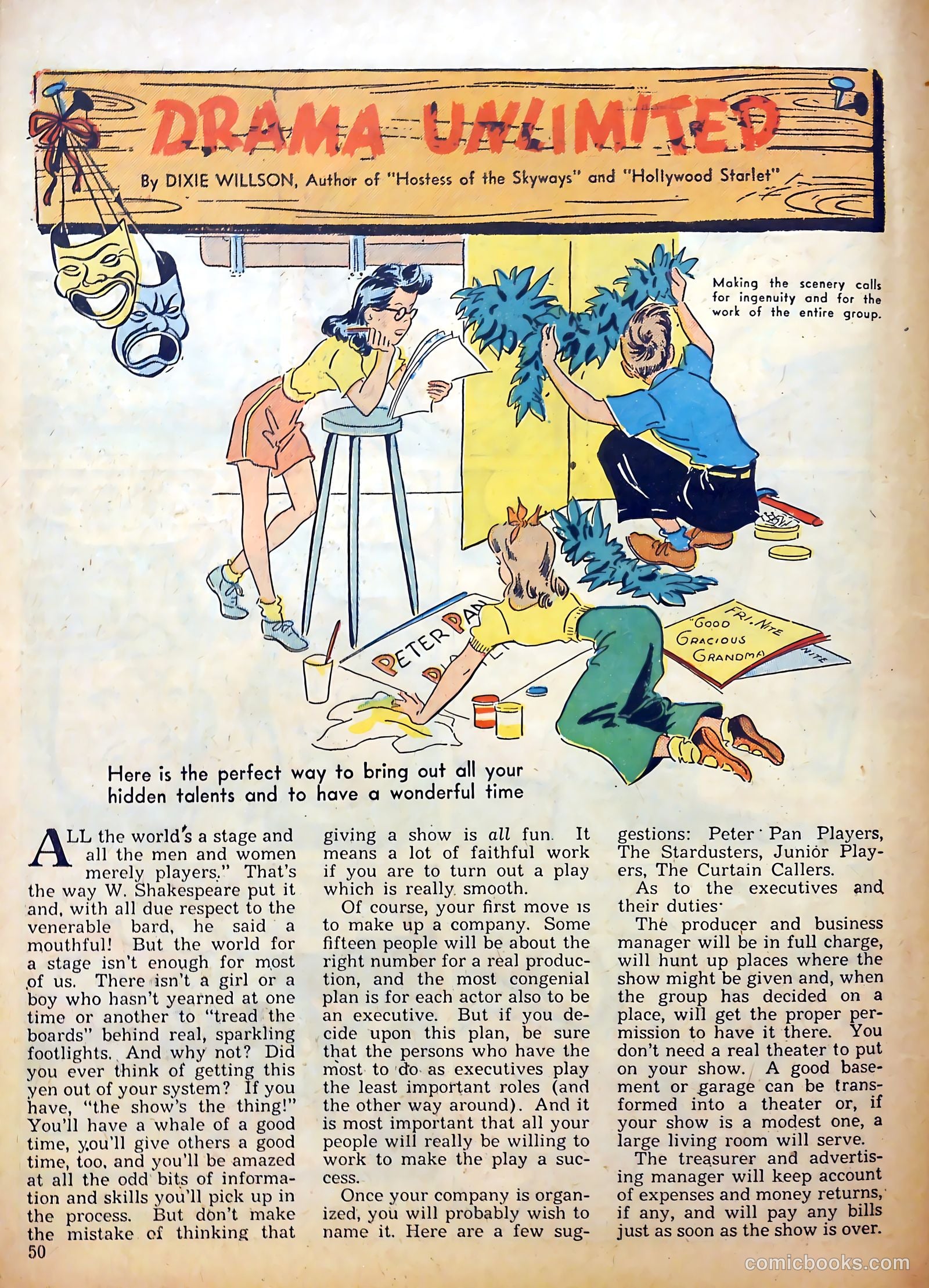 Calling All Girls #21 (1956) — page 50 of 60