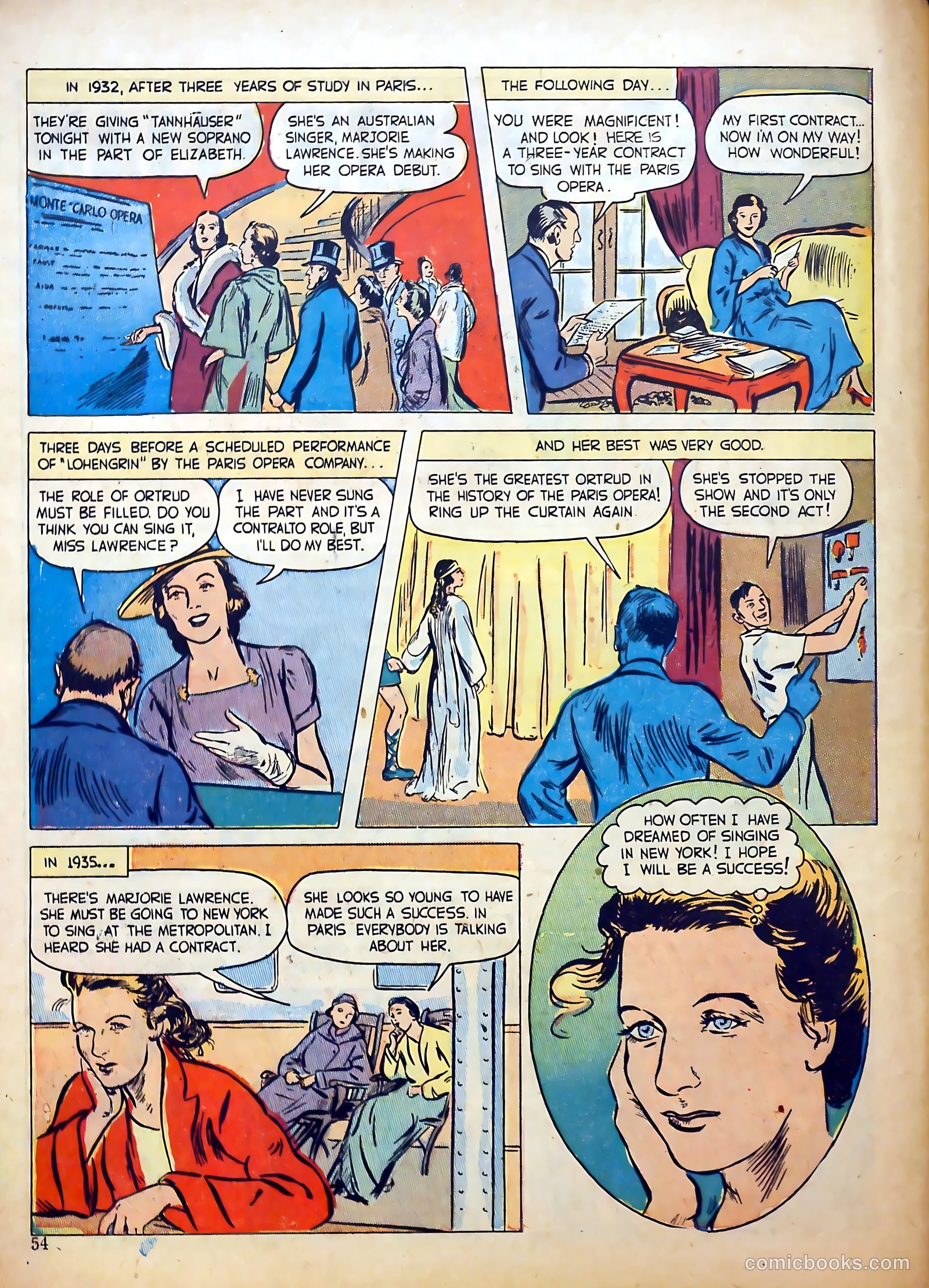 Calling All Girls #21 (1956) — page 54 of 60
