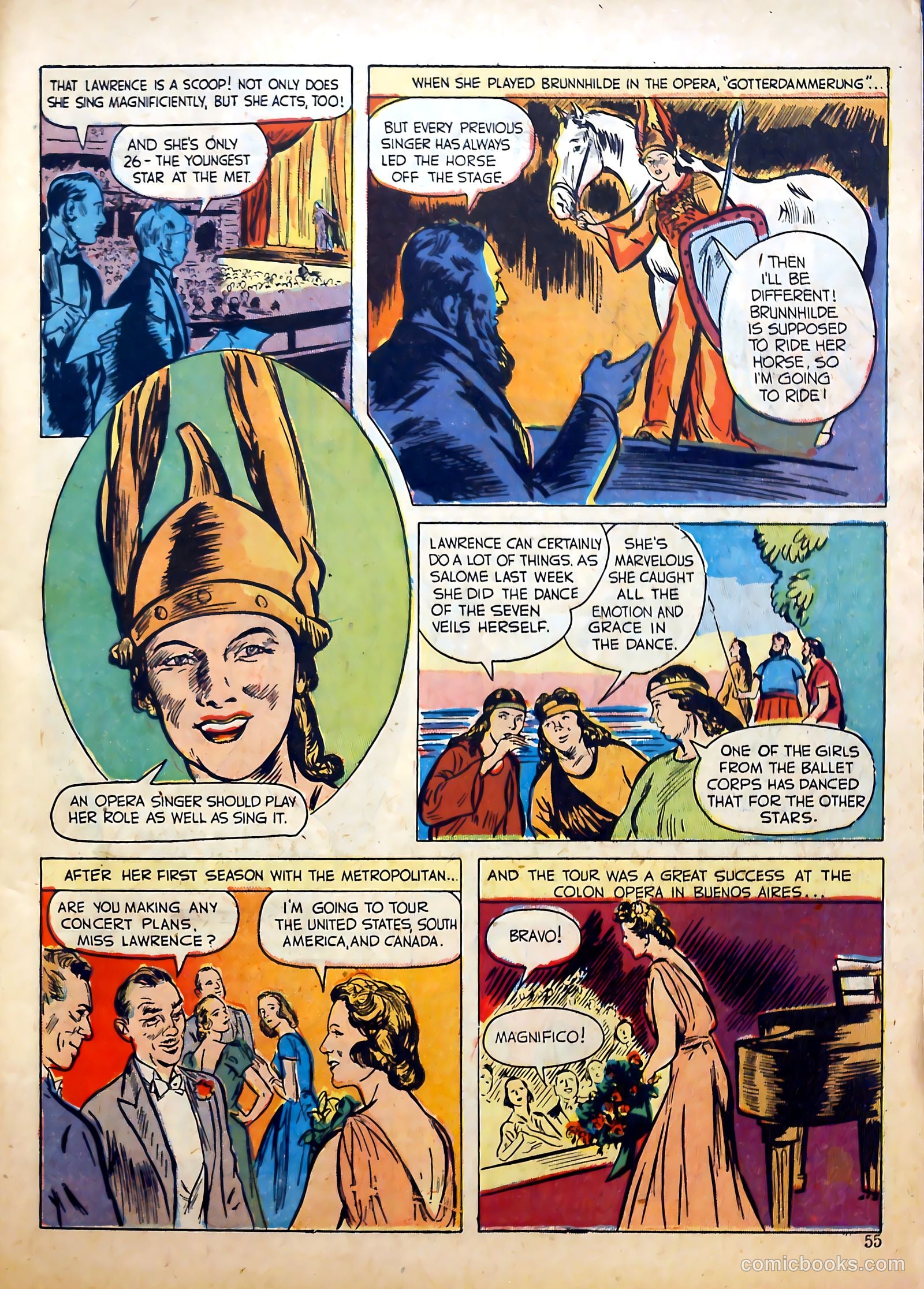 Calling All Girls #21 (1956) — page 55 of 60