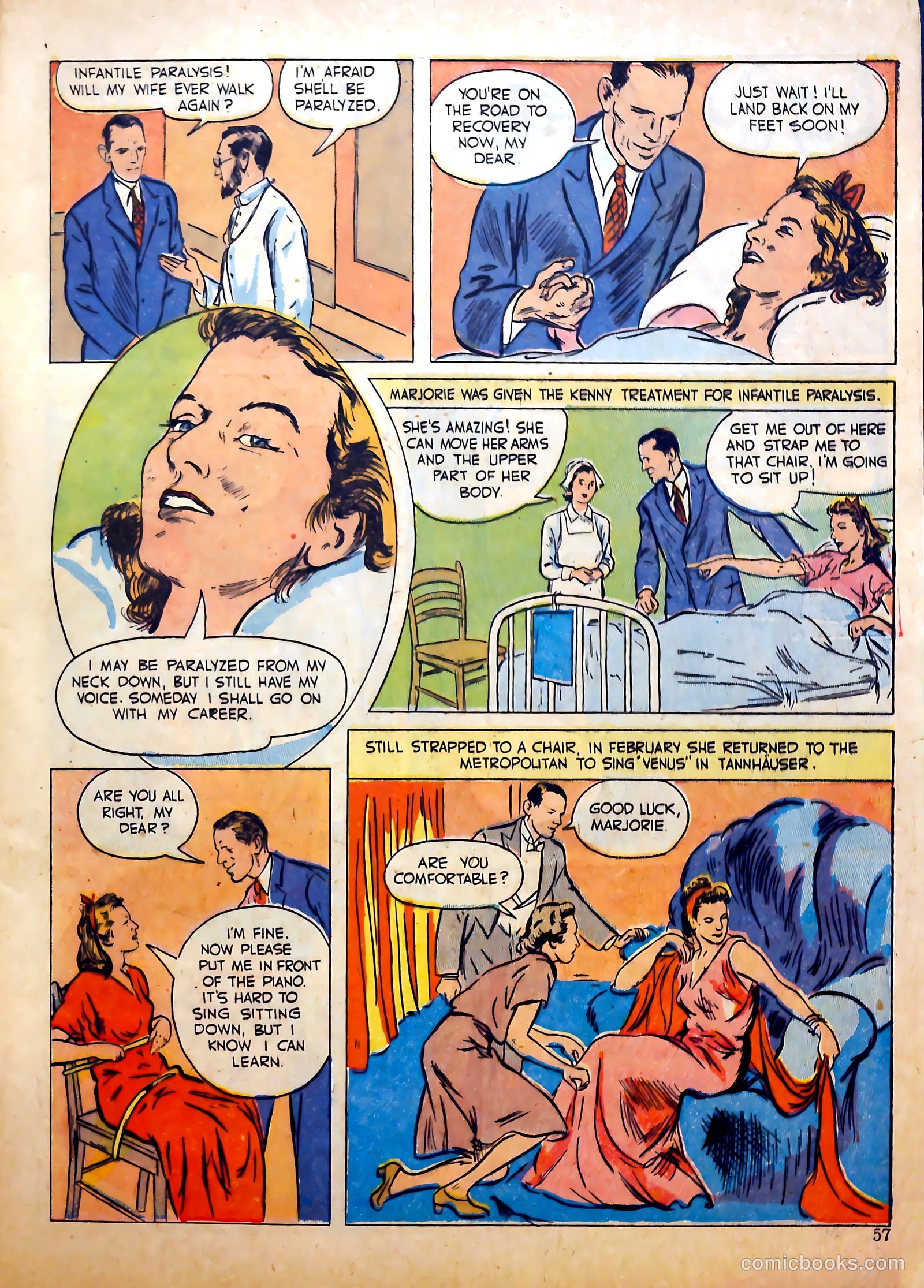 Calling All Girls #21 (1956) — page 57 of 60