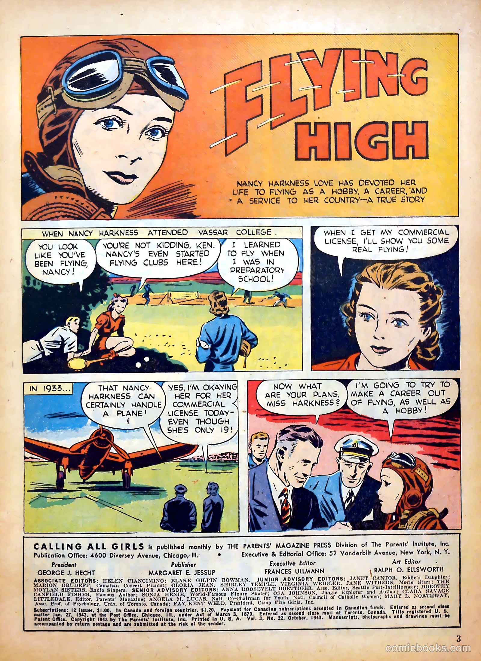 Calling All Girls #22 (1956) — page 3 of 59