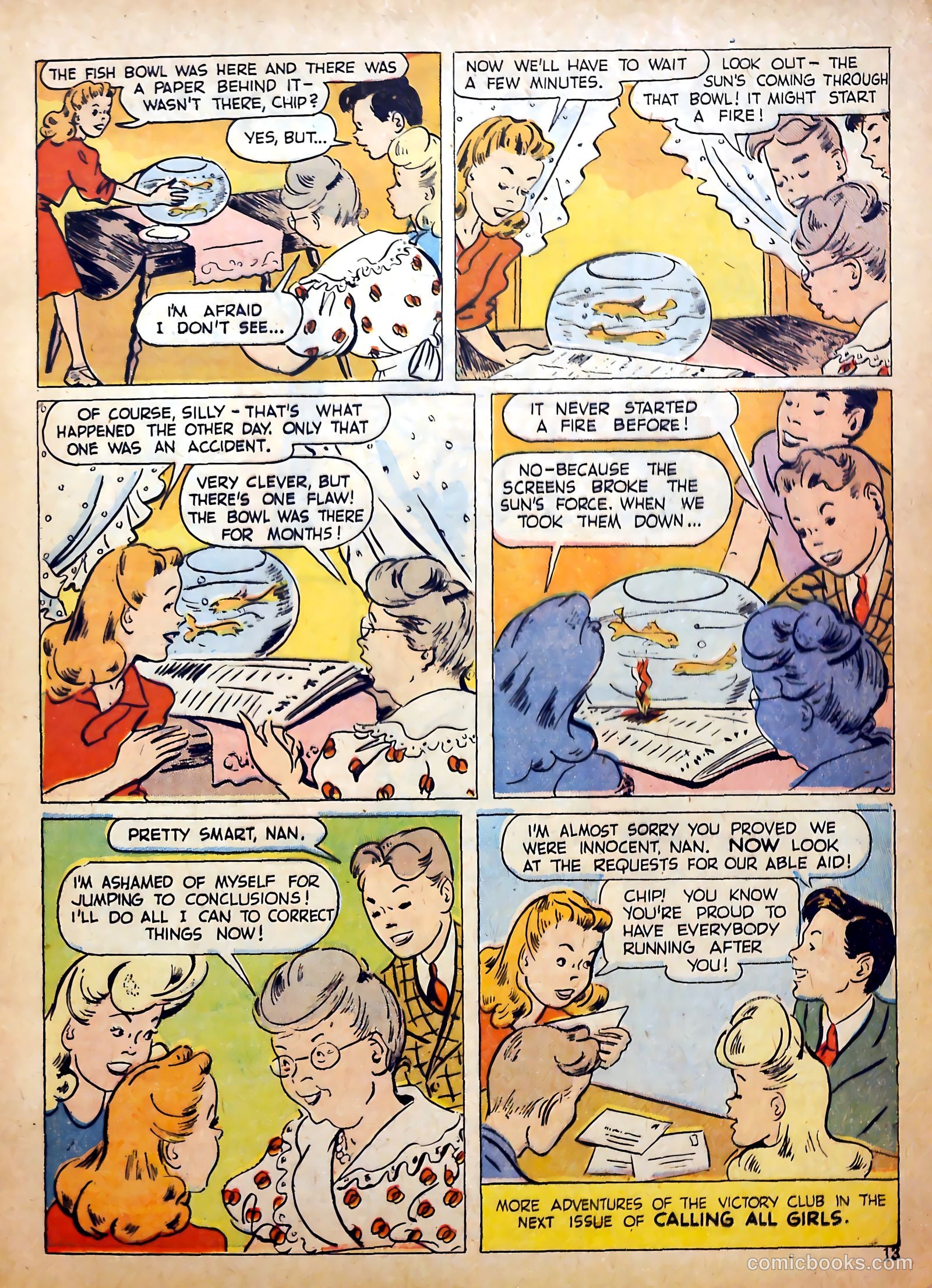 Calling All Girls #22 (1956) — page 13 of 59
