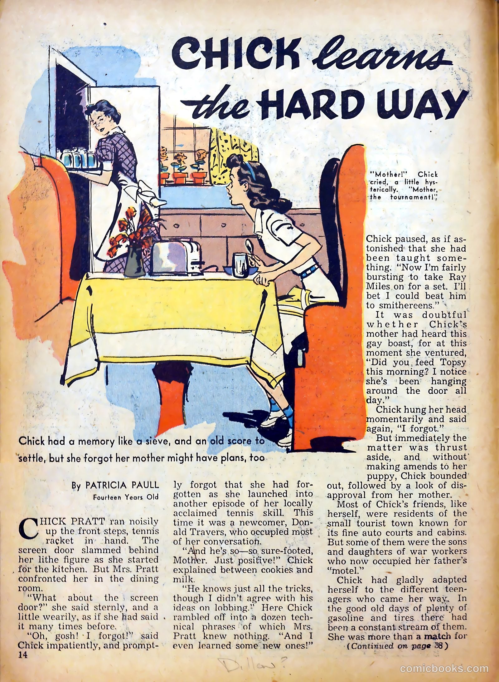 Calling All Girls #22 (1956) — page 14 of 59