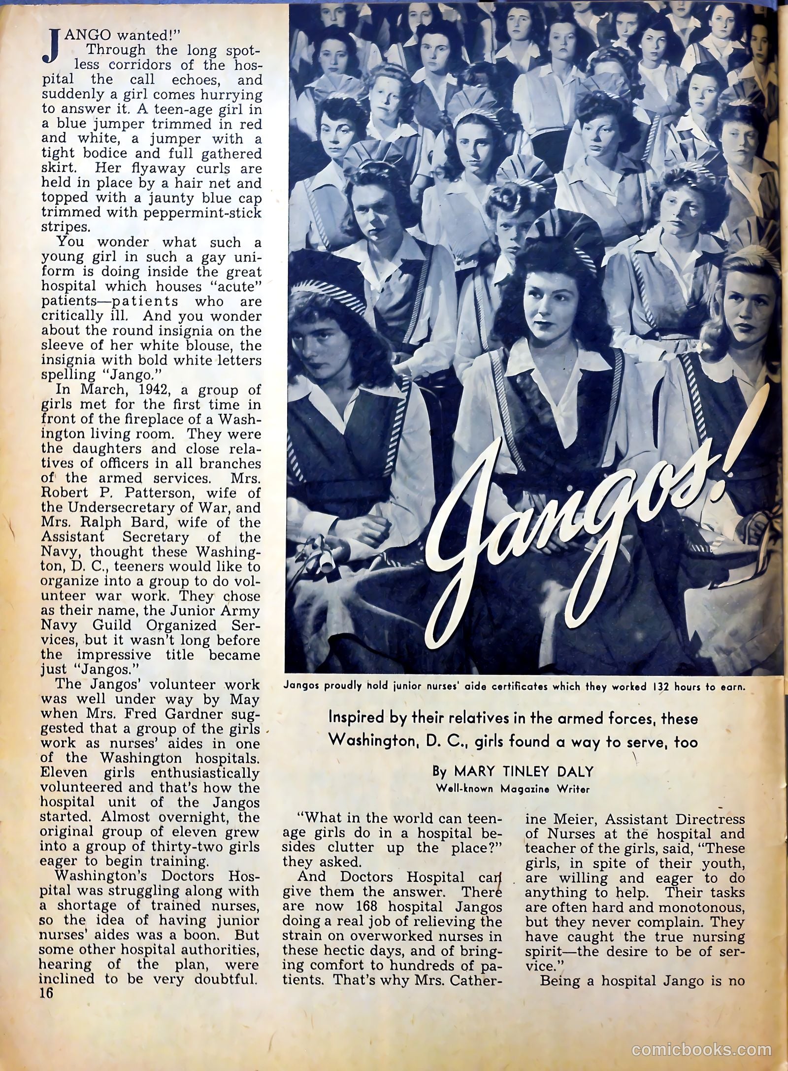 Calling All Girls #22 (1956) — page 16 of 59