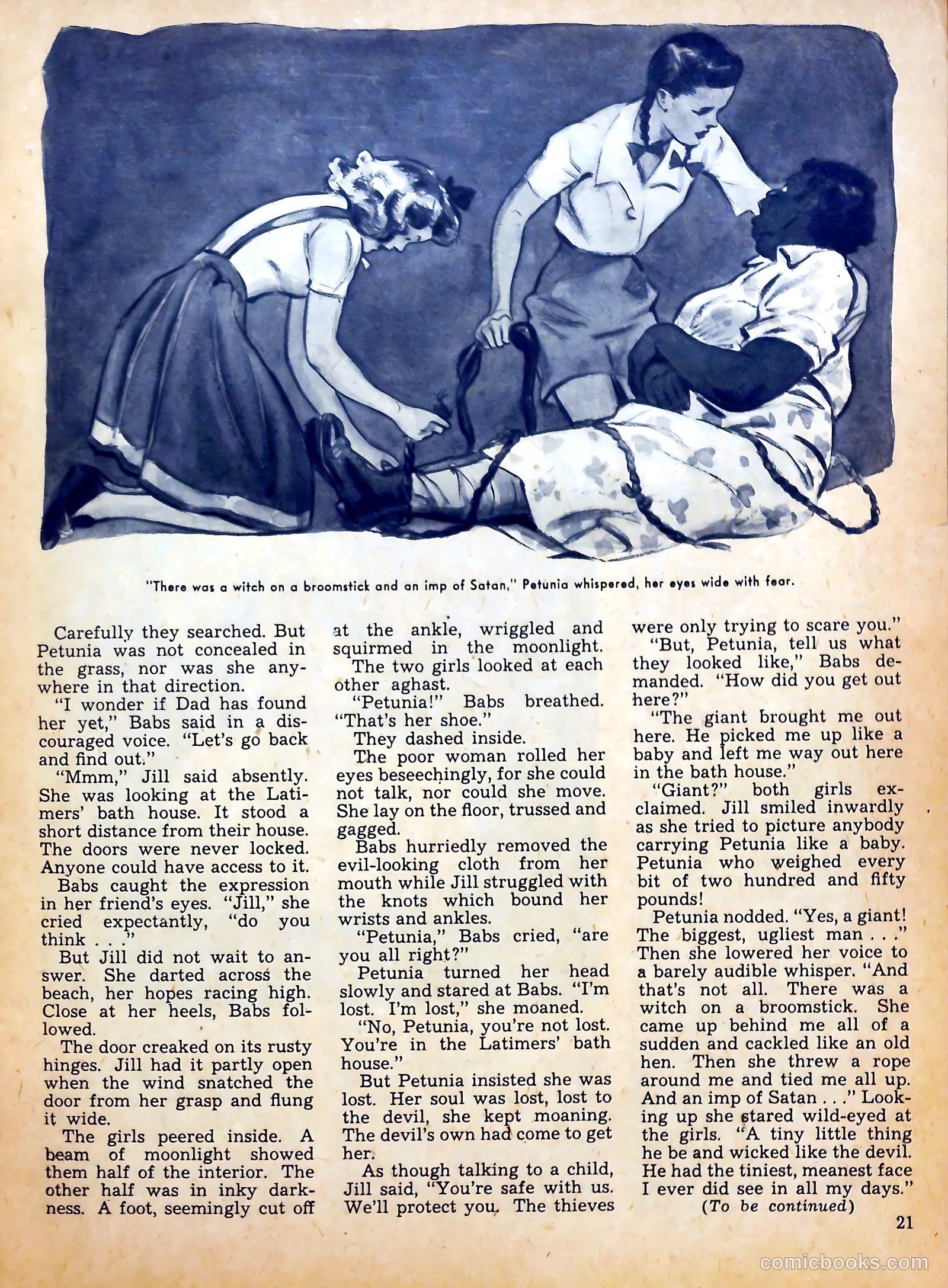 Calling All Girls #22 (1956) — page 21 of 59