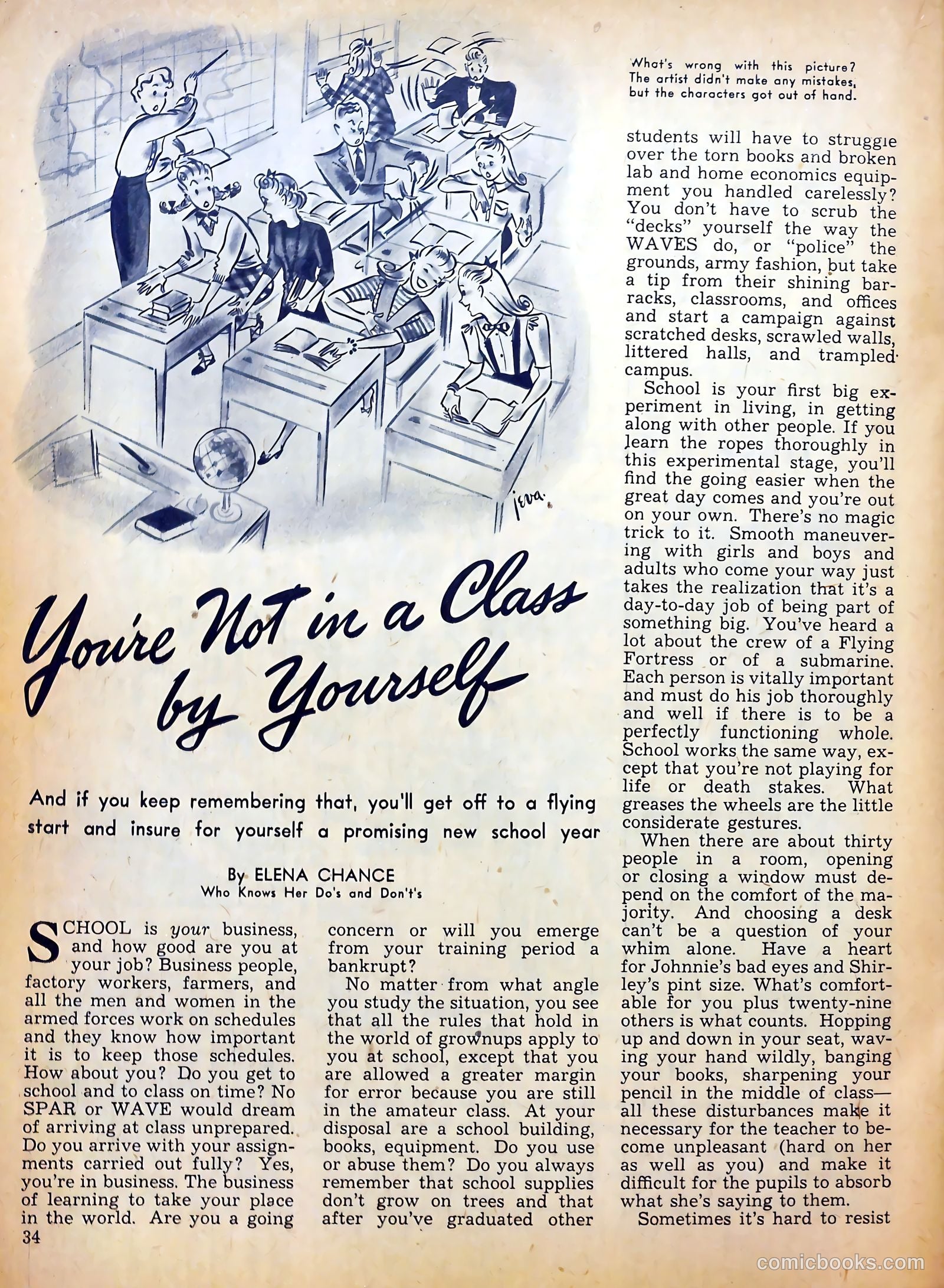 Calling All Girls #22 (1956) — page 33 of 59