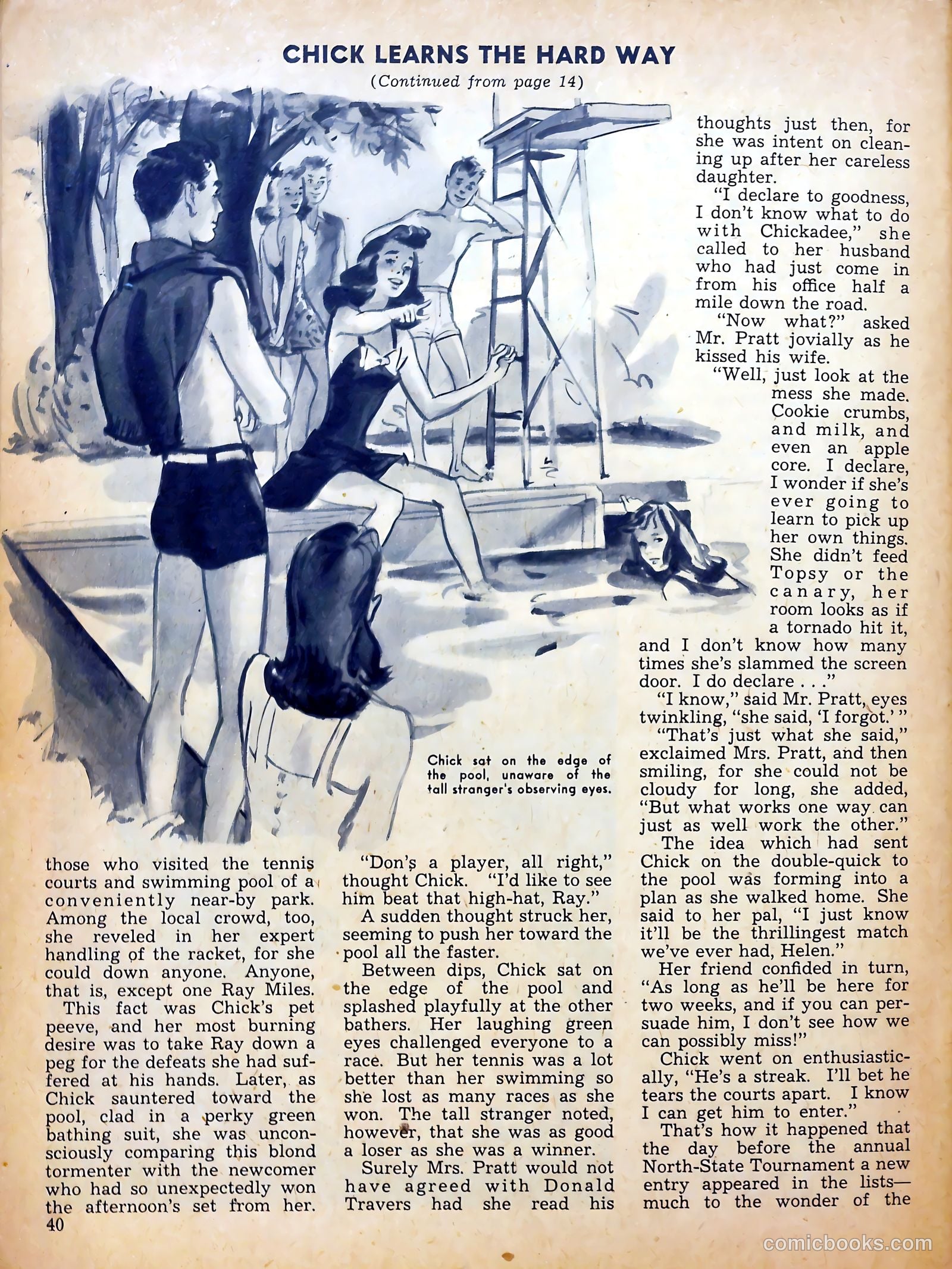 Calling All Girls #22 (1956) — page 39 of 59