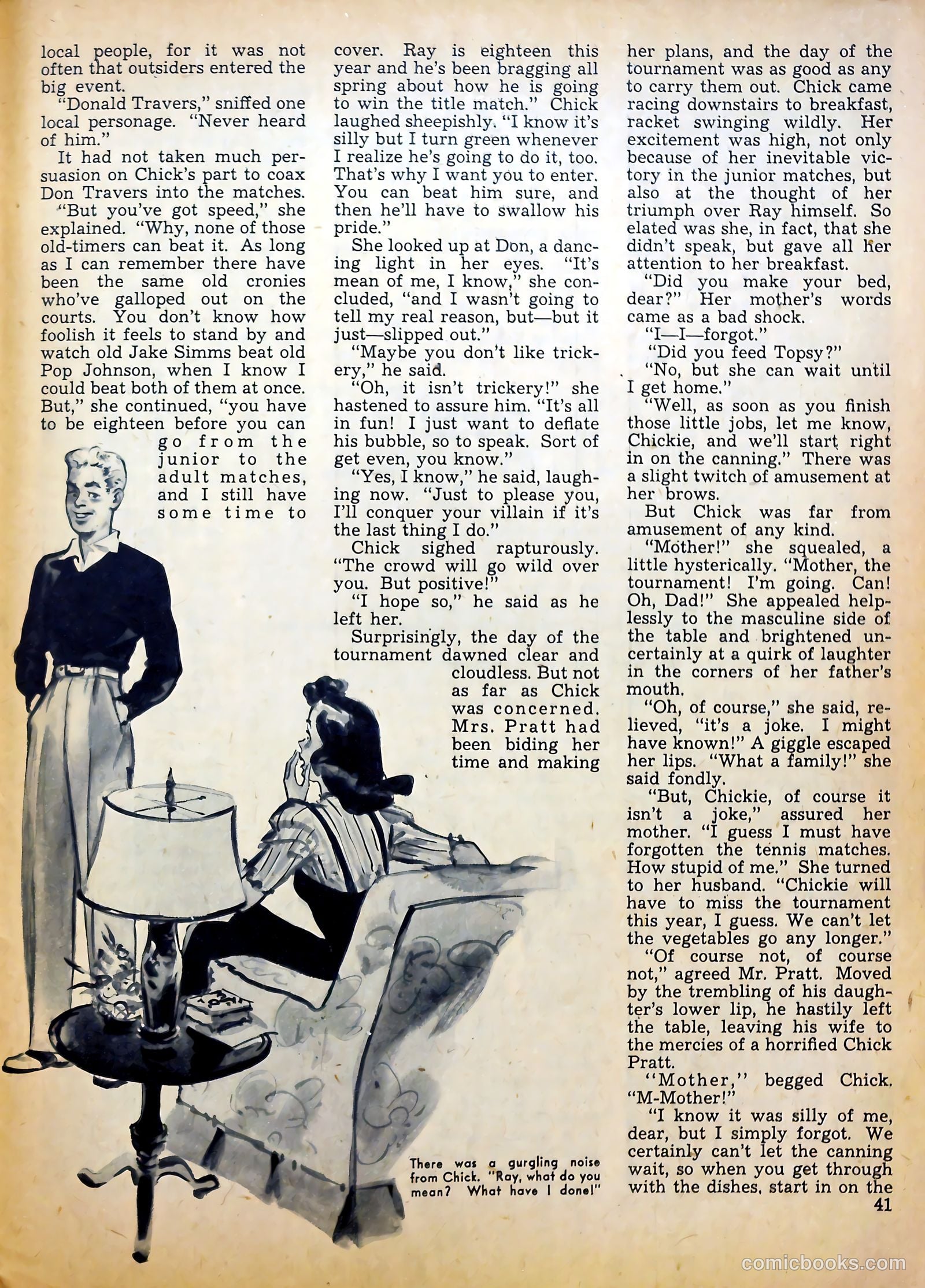 Calling All Girls #22 (1956) — page 40 of 59
