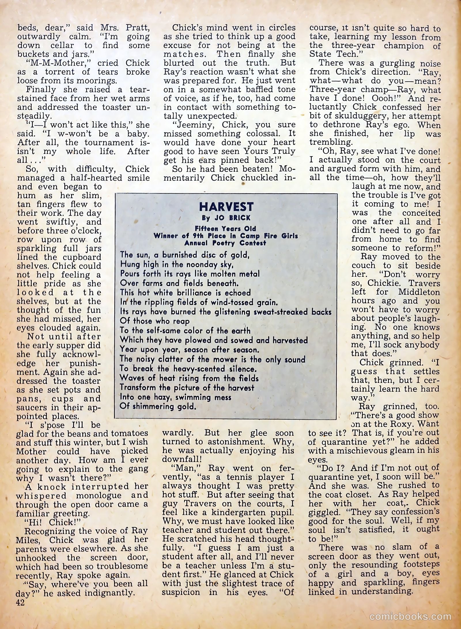 Calling All Girls #22 (1956) — page 41 of 59