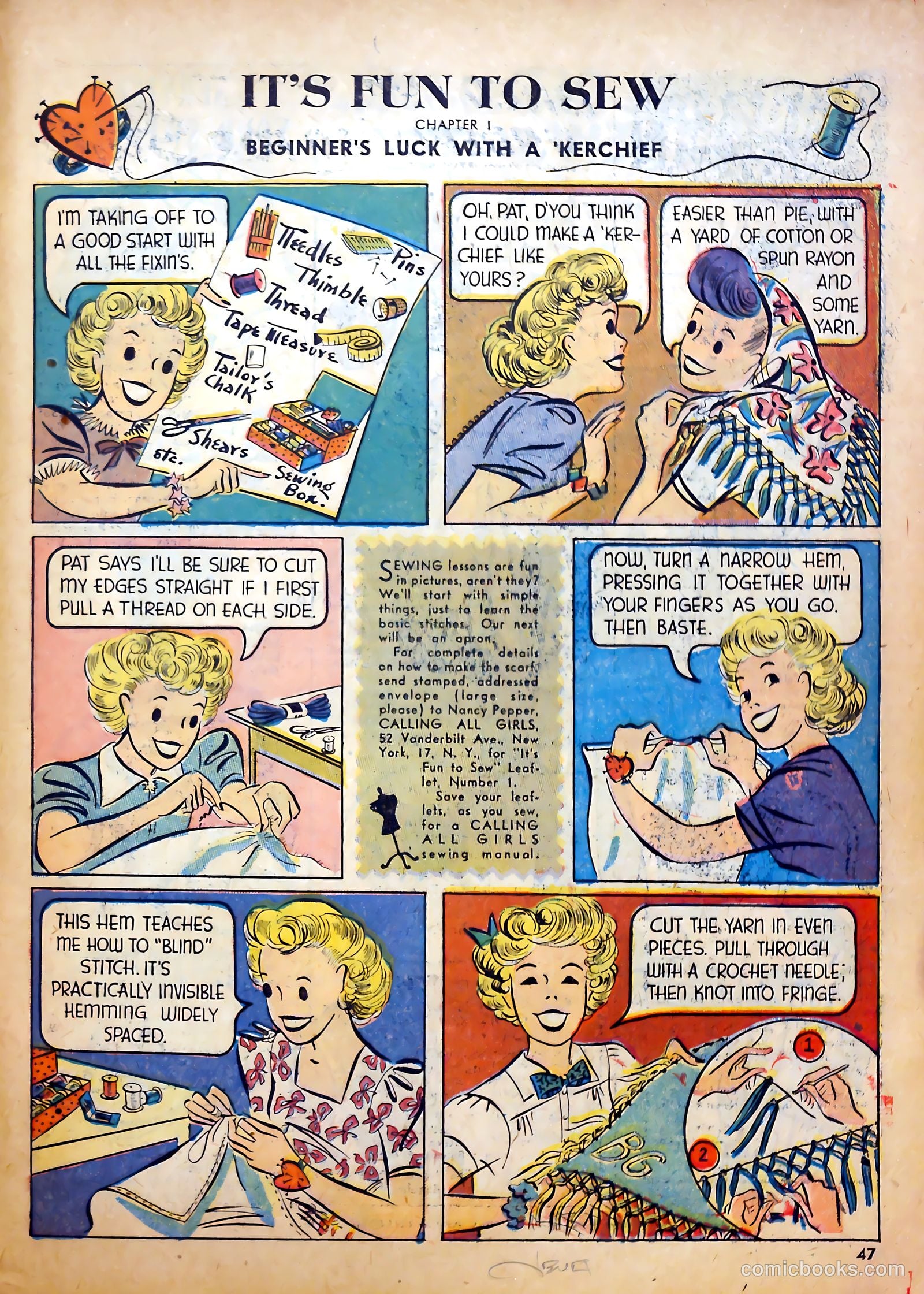Calling All Girls #22 (1956) — page 46 of 59