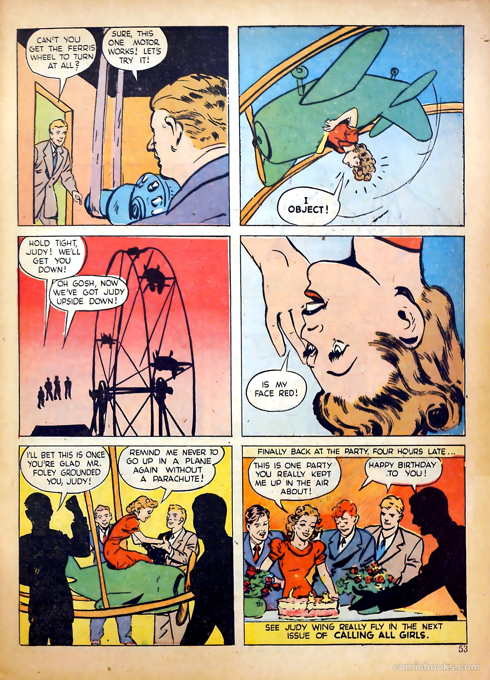 Calling All Girls #22 (1956) — page 52 of 59