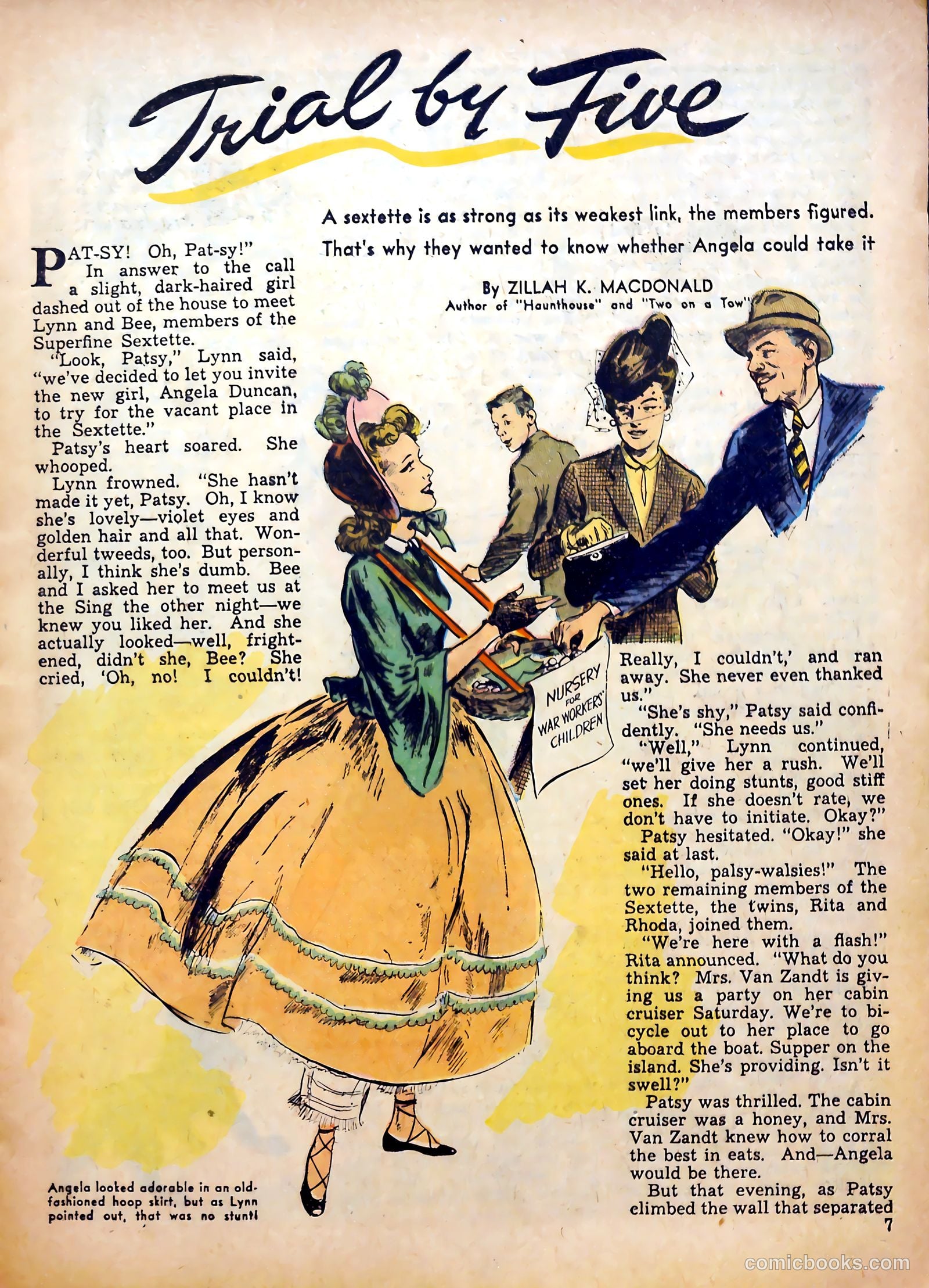 Calling All Girls #23 (1956) — page 7 of 60