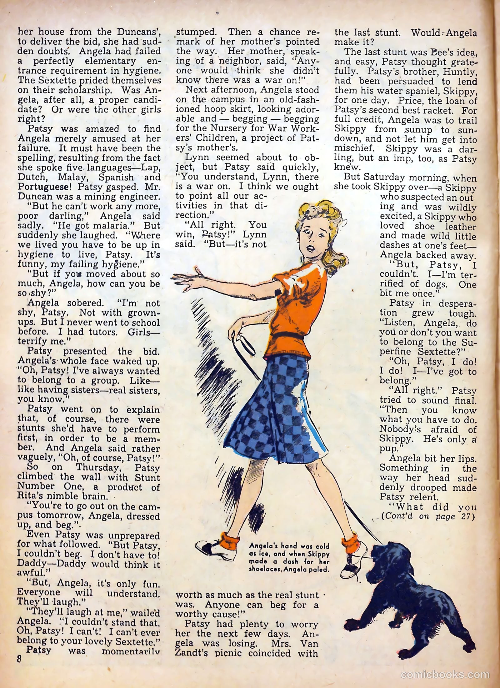 Calling All Girls #23 (1956) — page 8 of 60