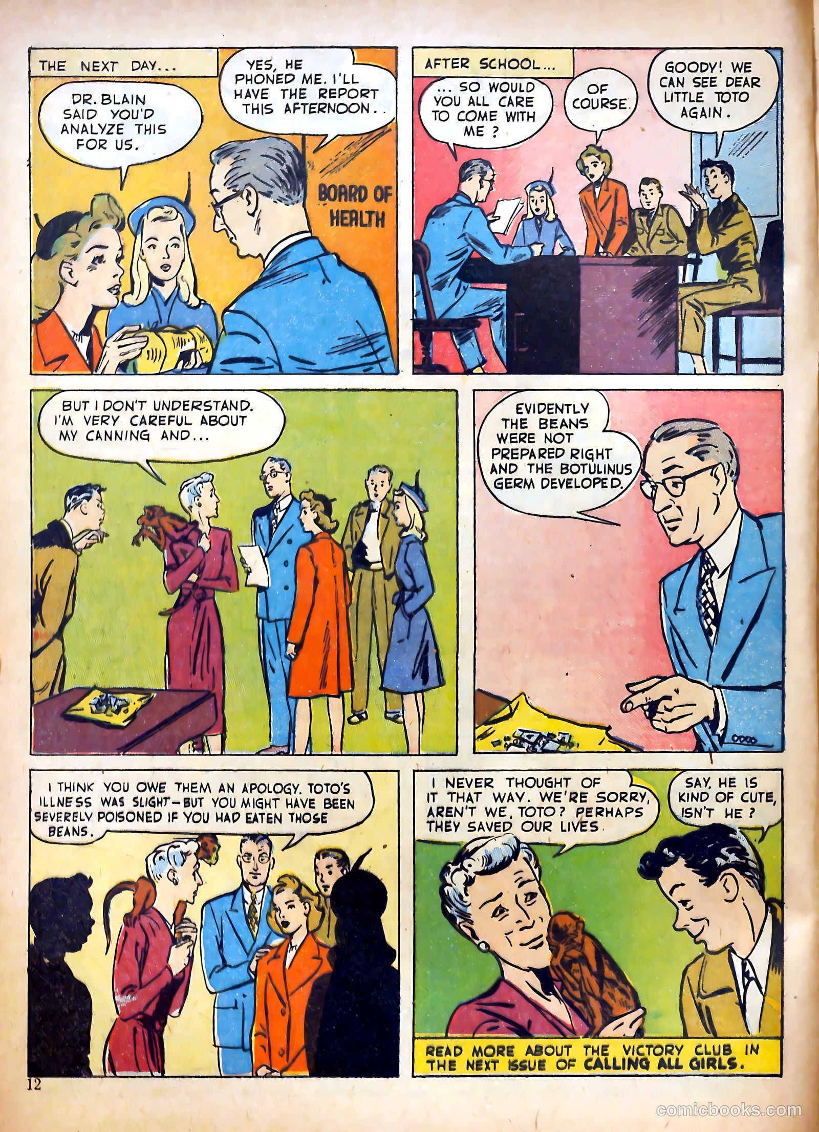 Calling All Girls #23 (1956) — page 12 of 60