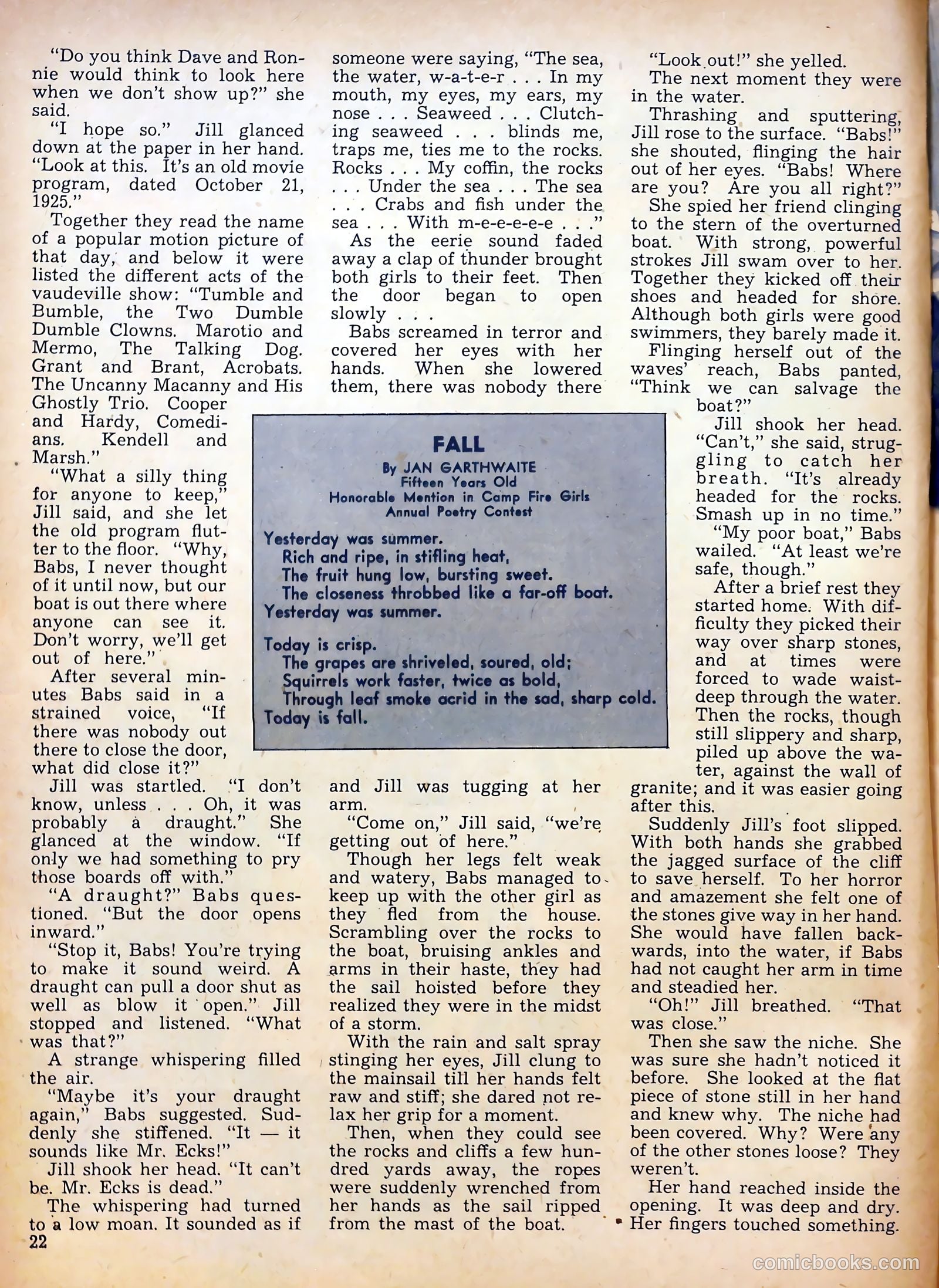 Calling All Girls #23 (1956) — page 22 of 60