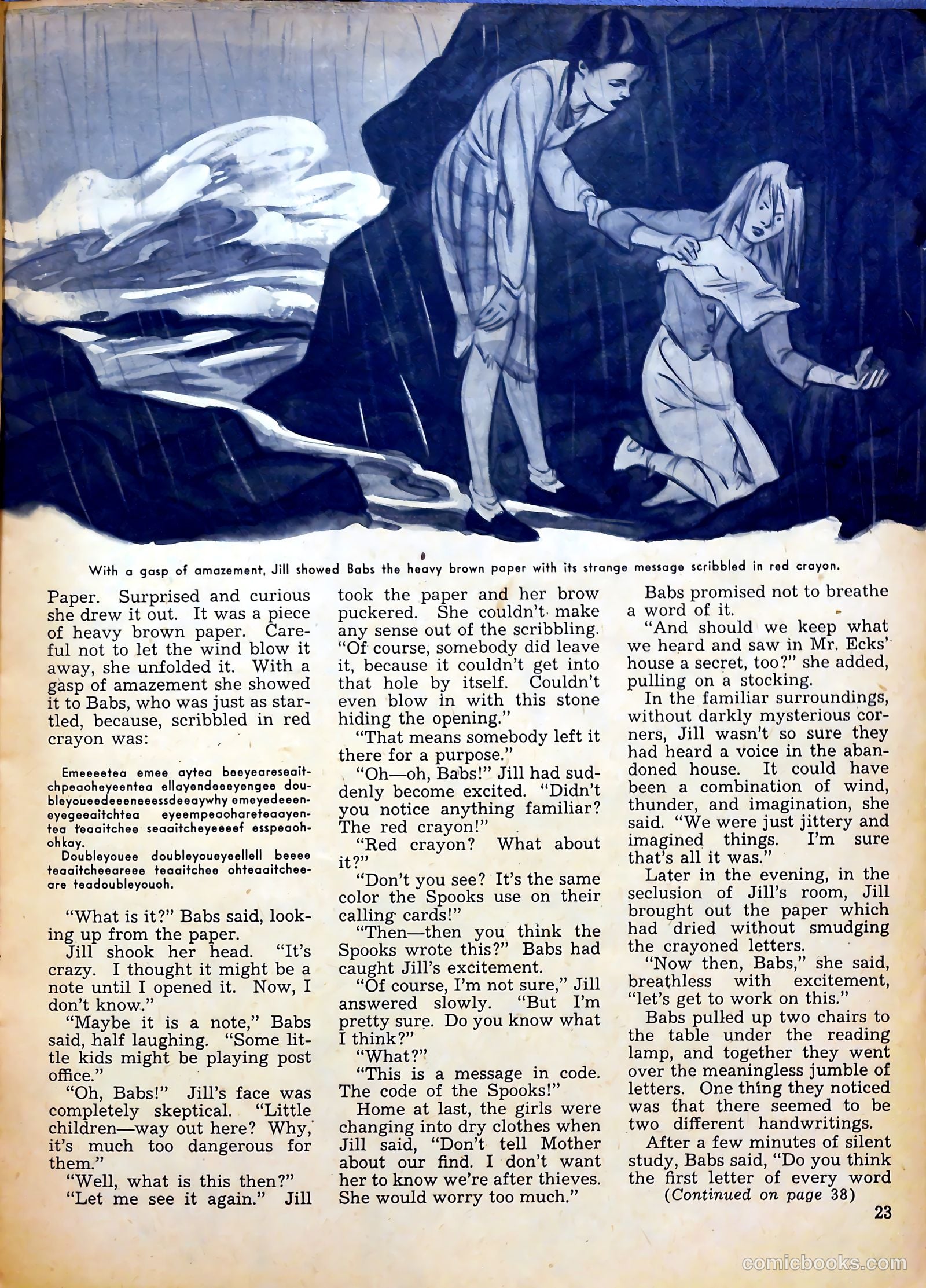 Calling All Girls #23 (1956) — page 23 of 60