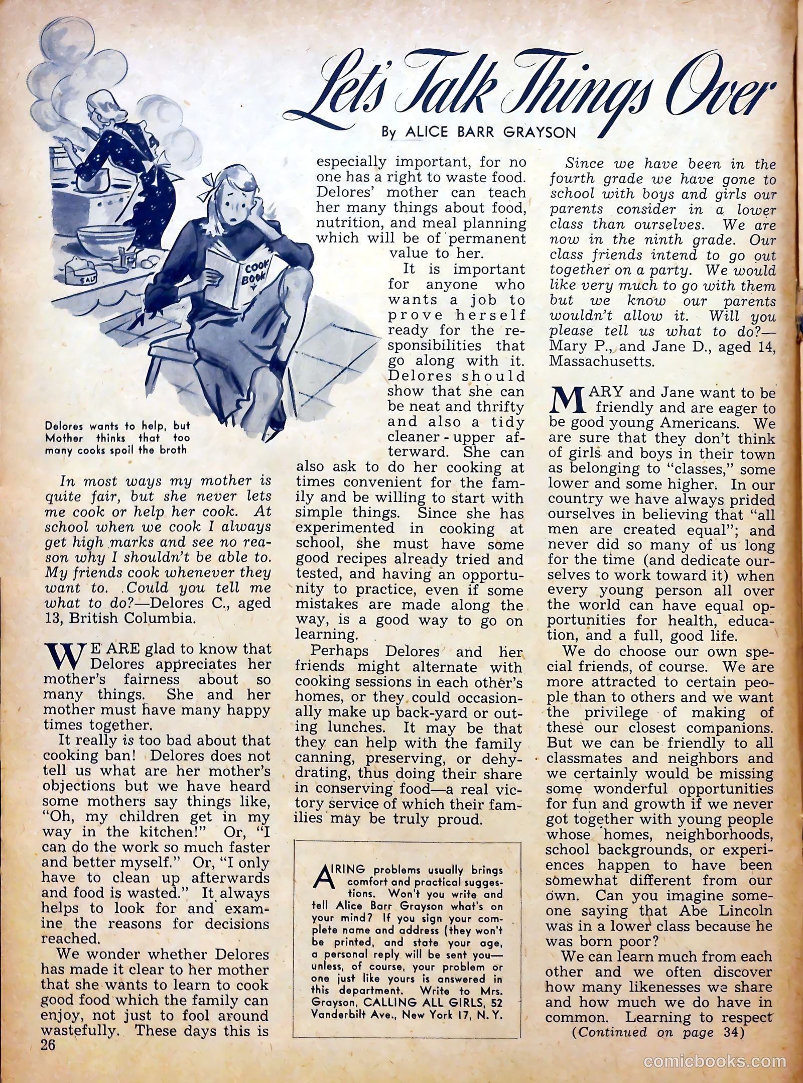 Calling All Girls #23 (1956) — page 26 of 60