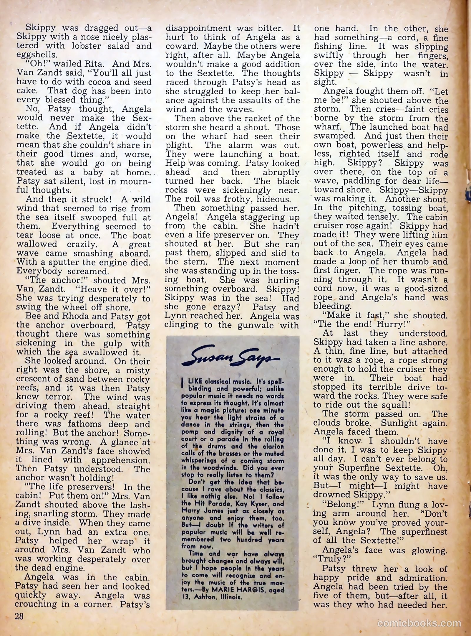 Calling All Girls #23 (1956) — page 28 of 60