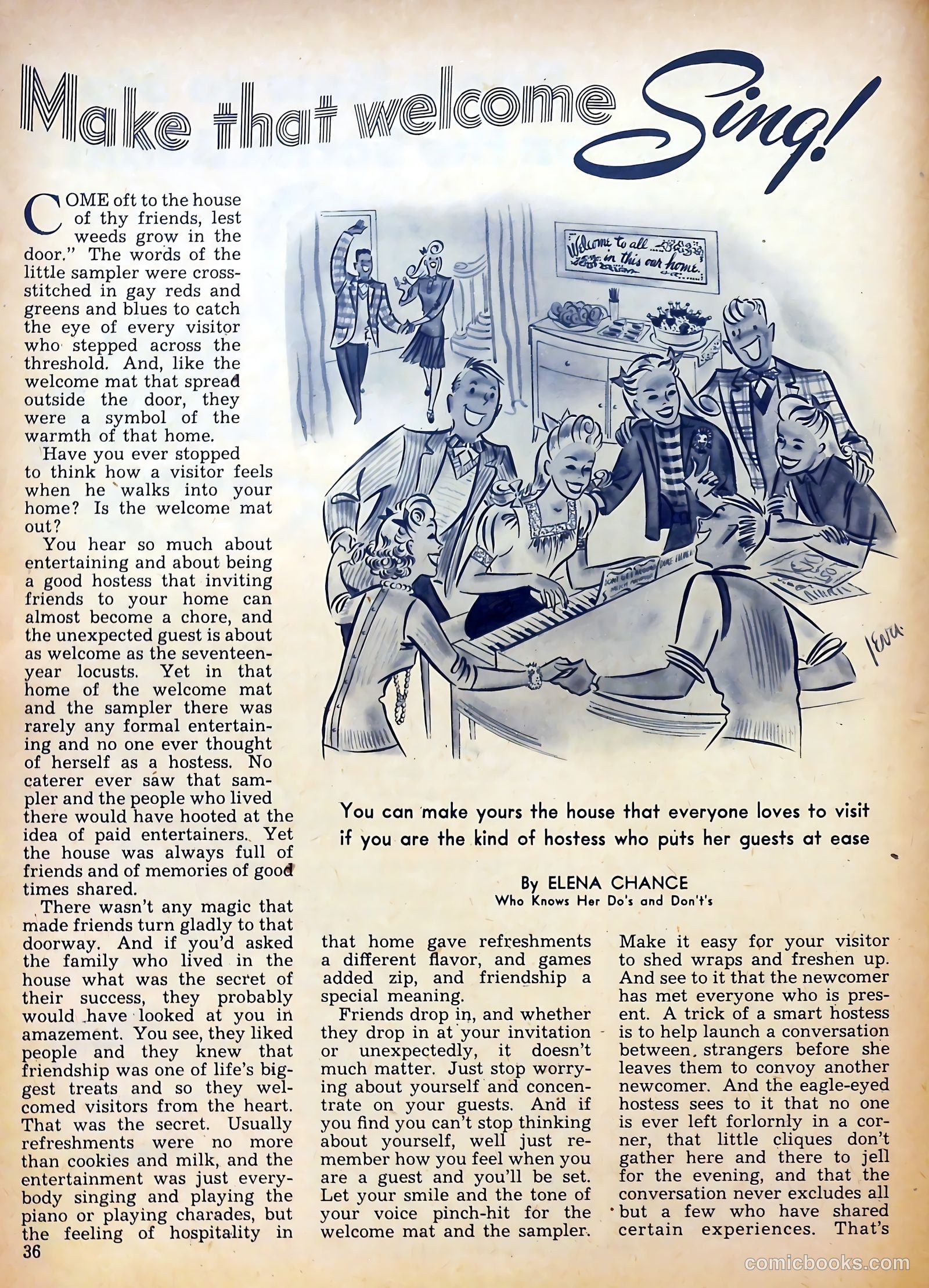 Calling All Girls #23 (1956) — page 35 of 60