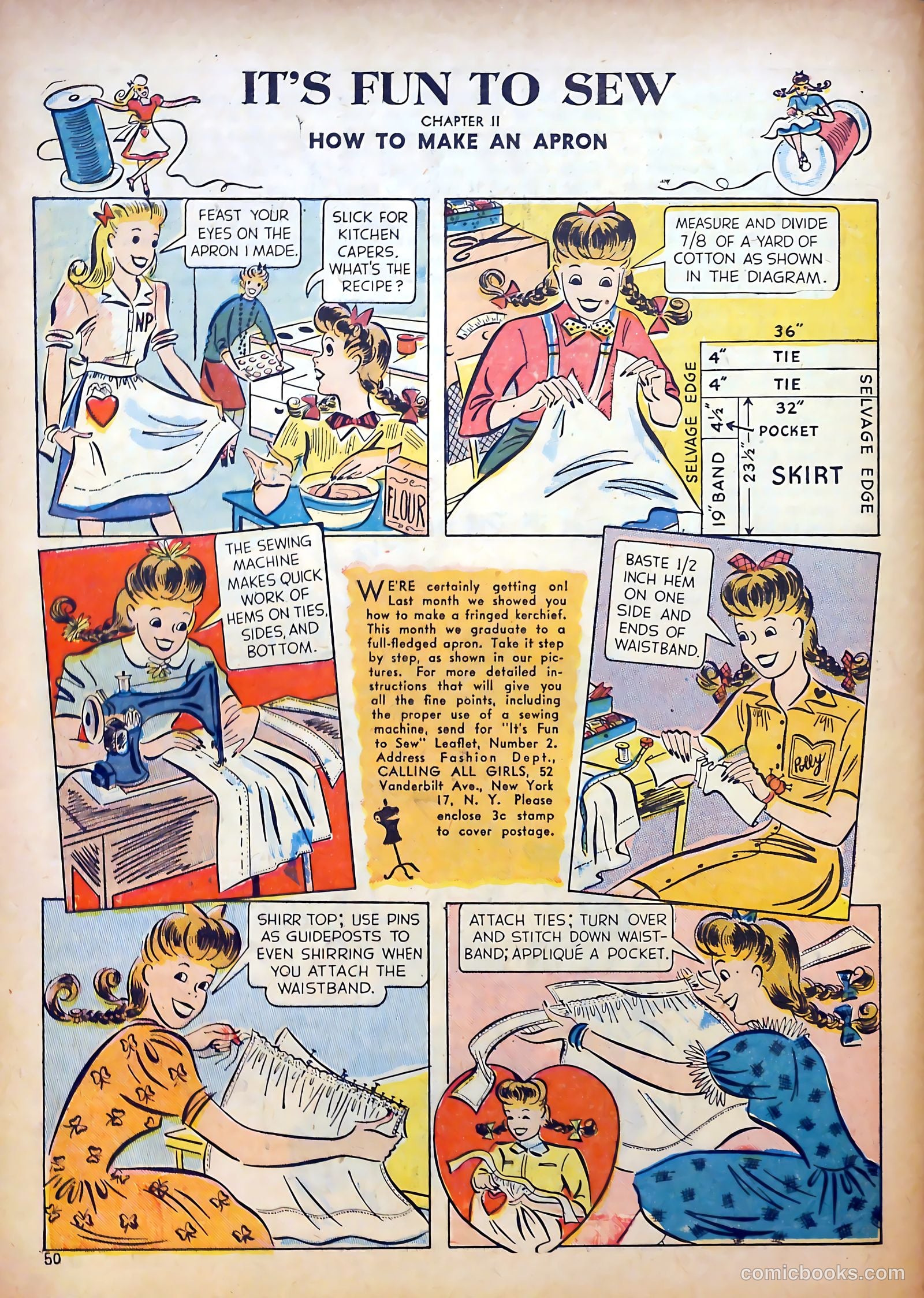 Calling All Girls #23 (1956) — page 49 of 60