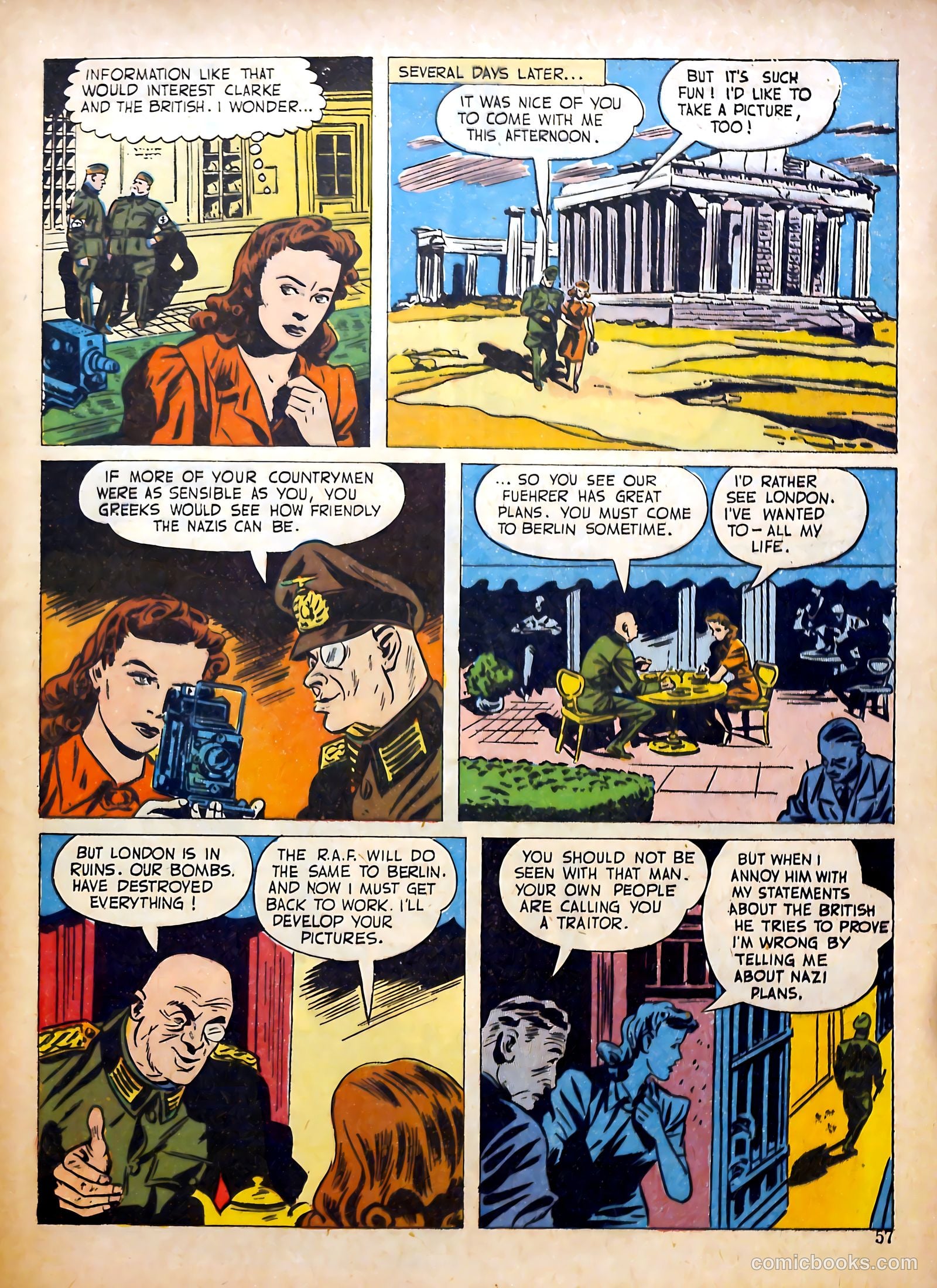 Calling All Girls #23 (1956) — page 56 of 60